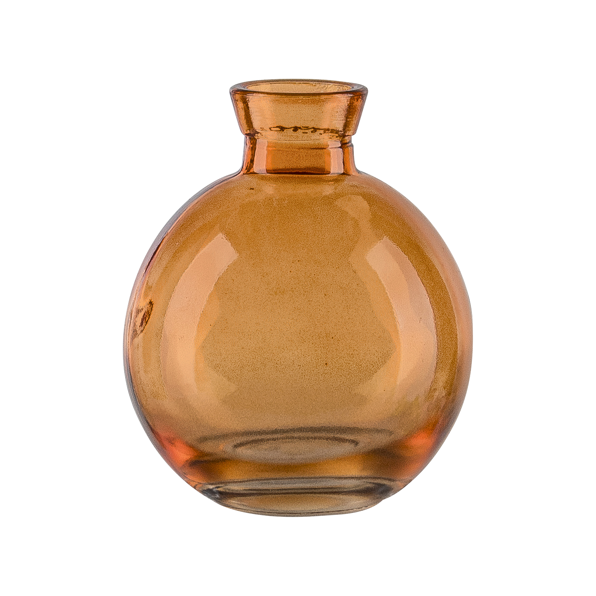Vase Kugel Orange Vase Kugel Orange