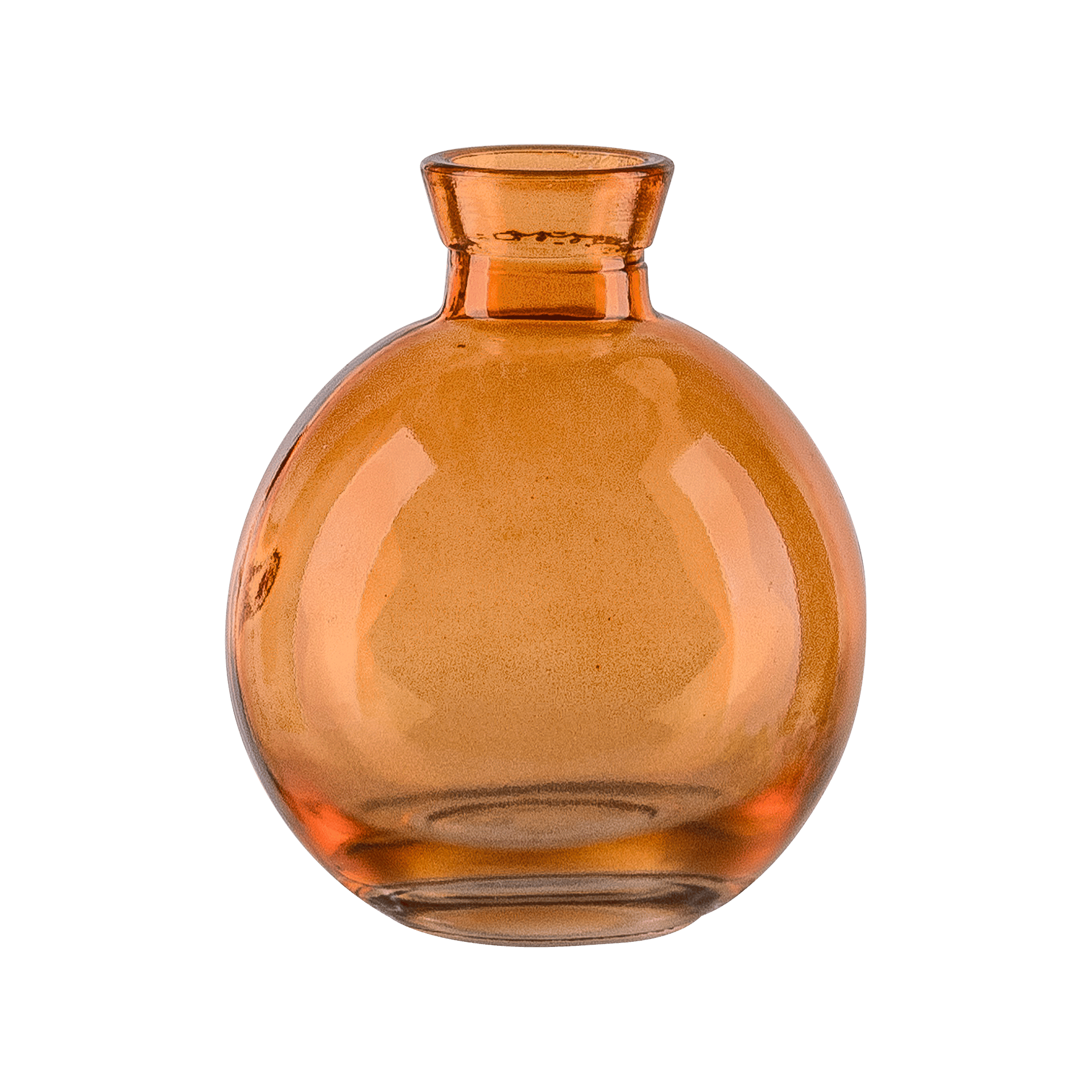 Vase Kugel Orange