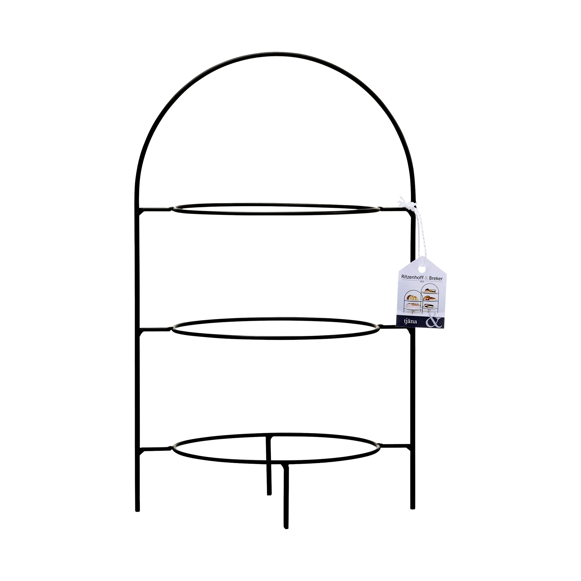 Etagere Tjäna Schwarz