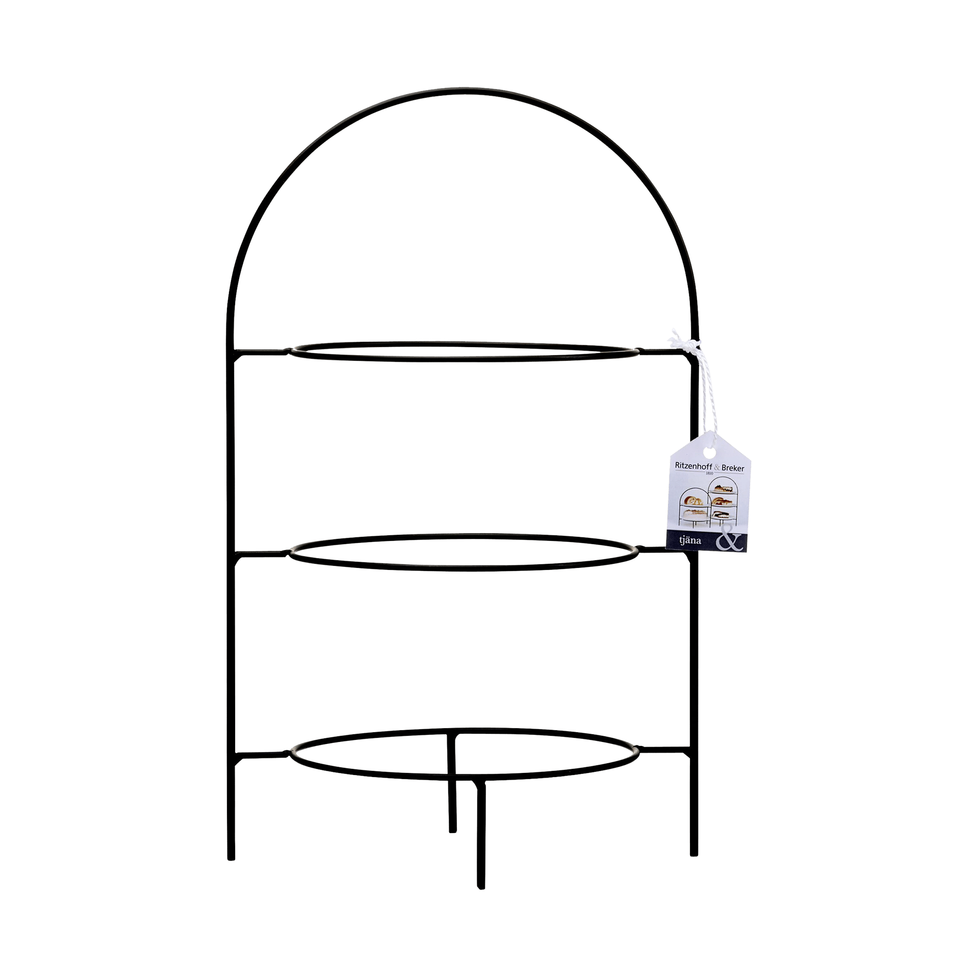 Etagere Tjäna Schwarz