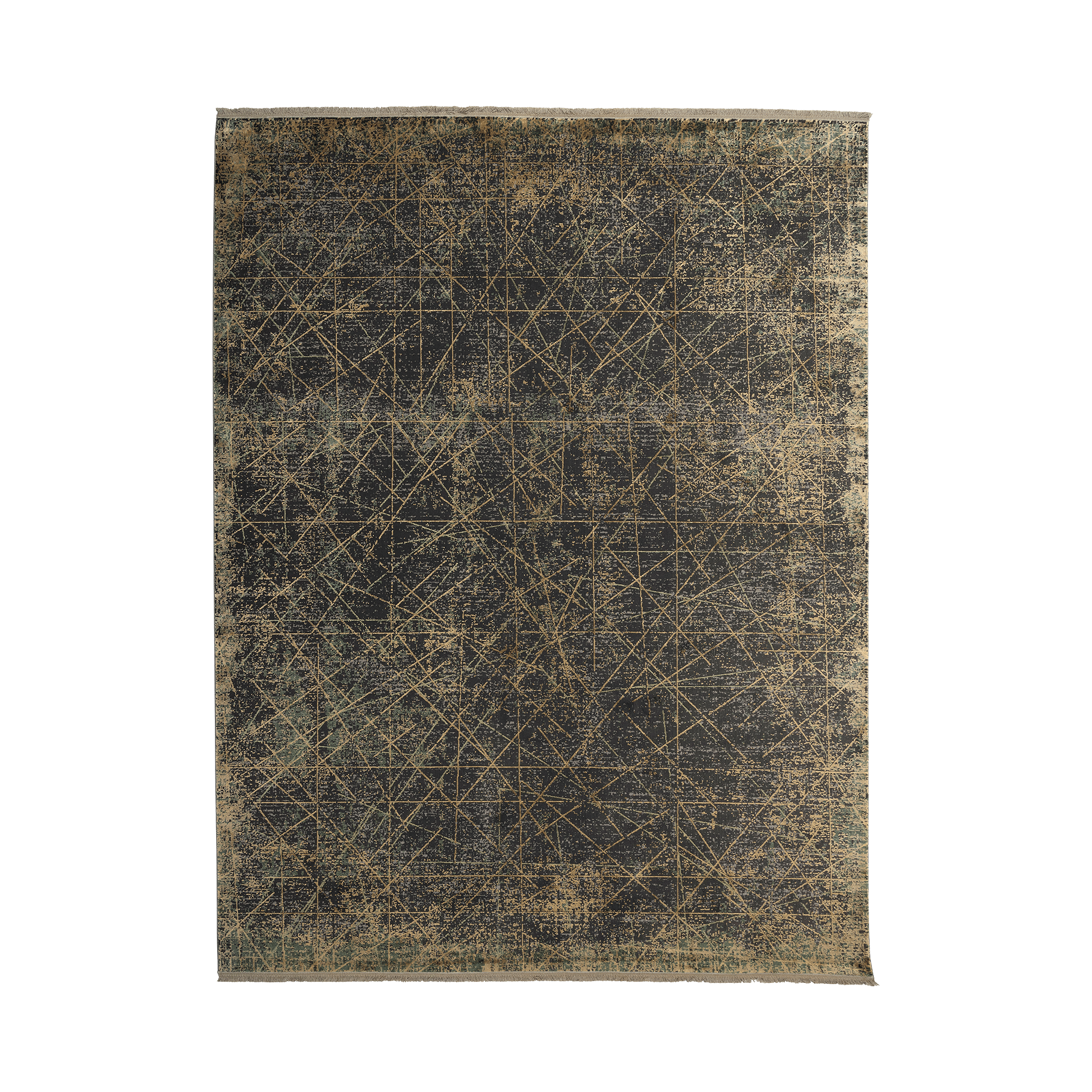Teppich Skyline 200x290cm Gold