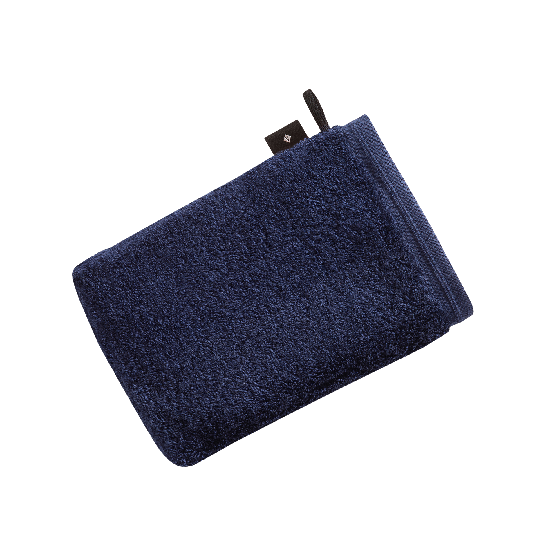 Vossen Waschhandschuh Vegan Life Marine Blau 16x22cm Vossen Waschhandschuh Vegan Life Marine Blau 16x22cm
