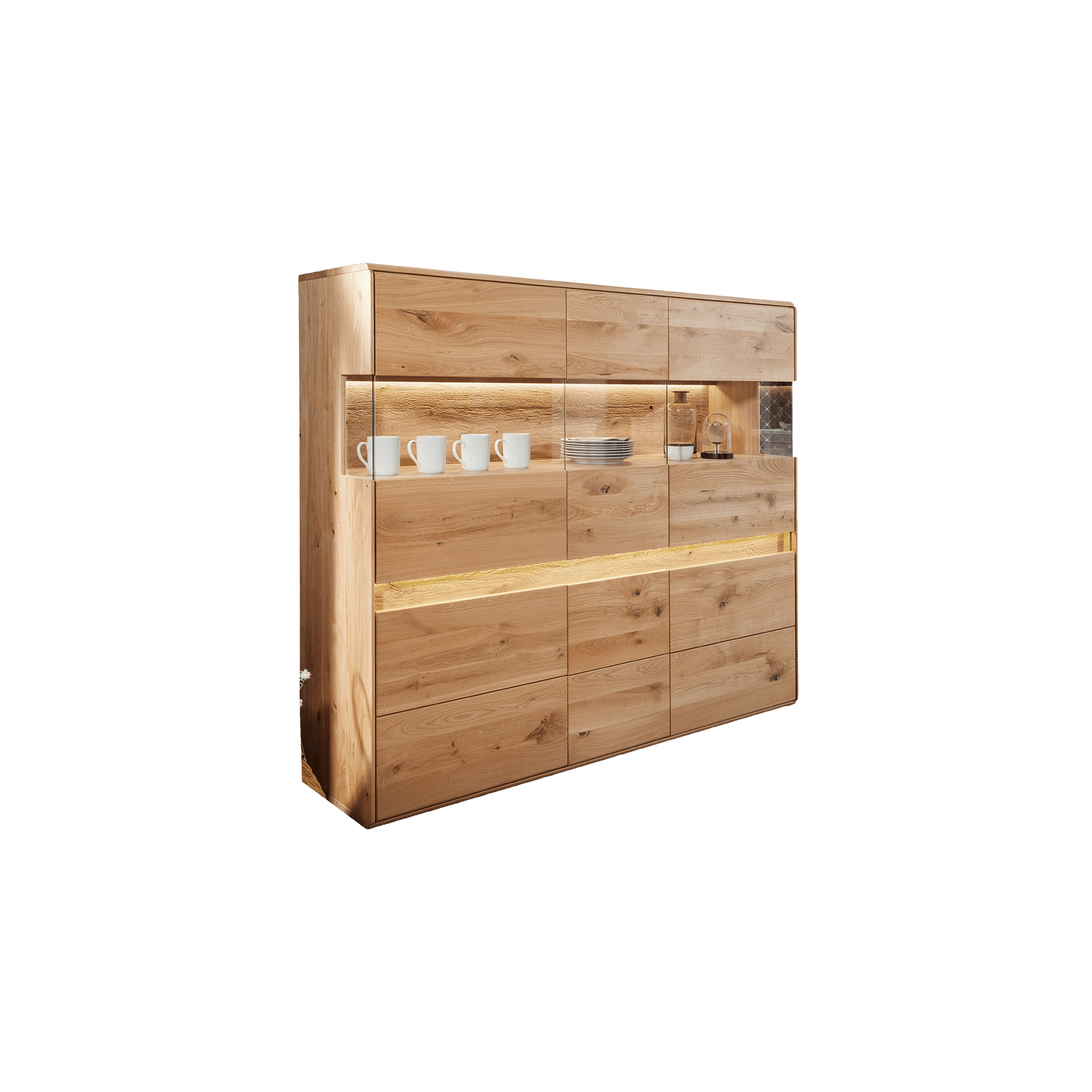 Highboard Cardiff Eichefarben Highboard Cardiff Eichefarben