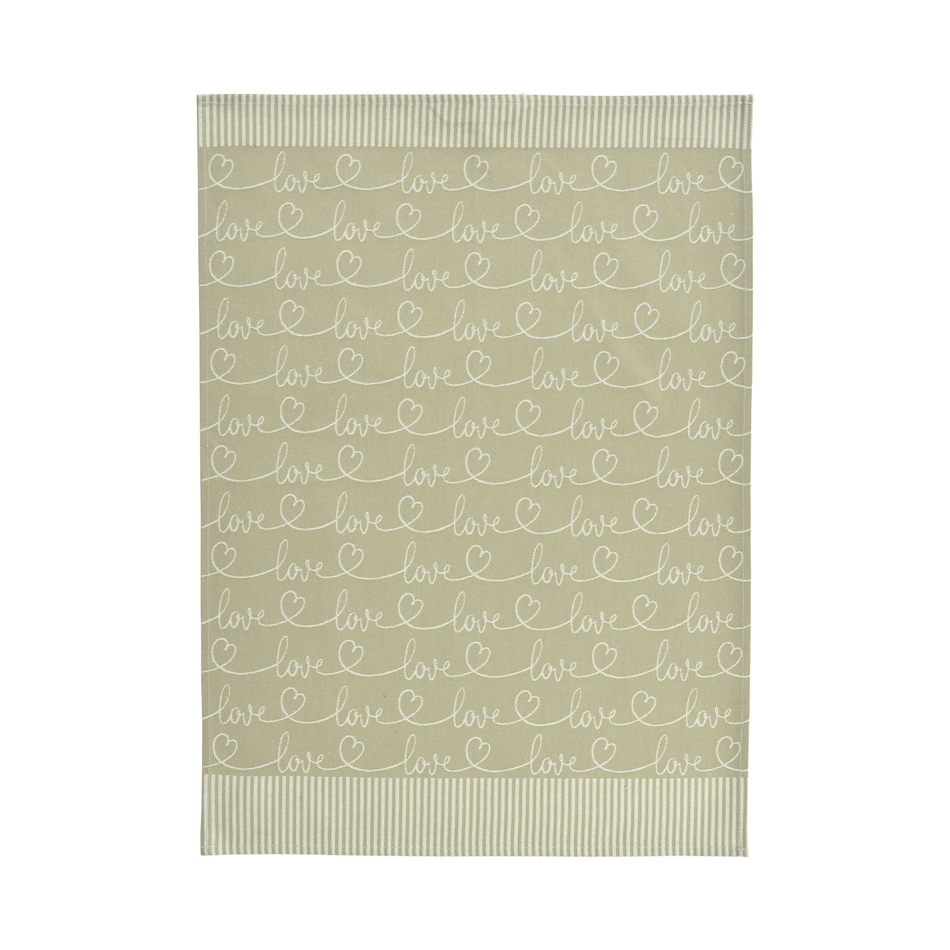 Geschirrhandtuch Four Letters Beige 50x70