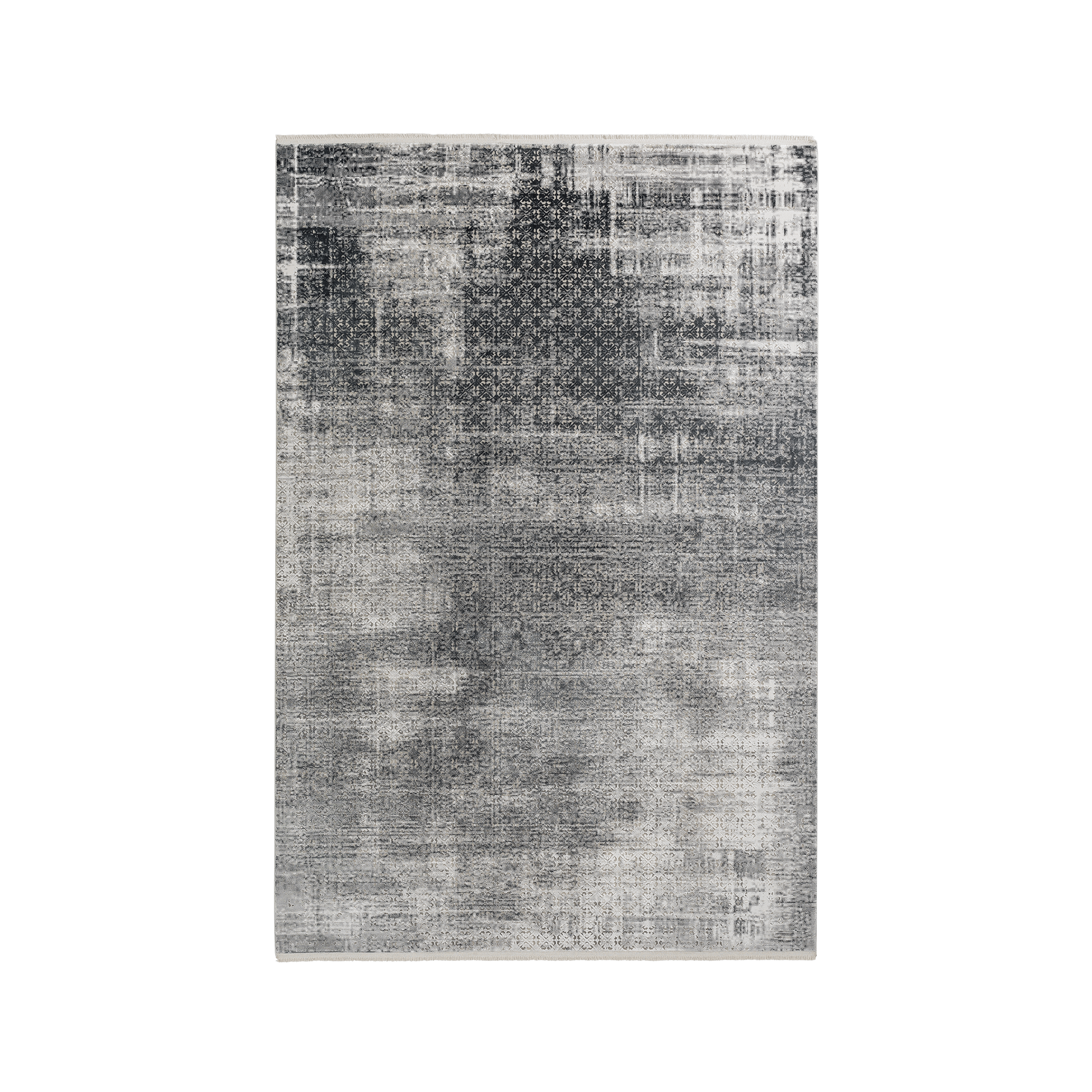 SCHÖNER WOHNEN-Kollektion Teppich Vision 133x190cm Blümchen Anthrazit