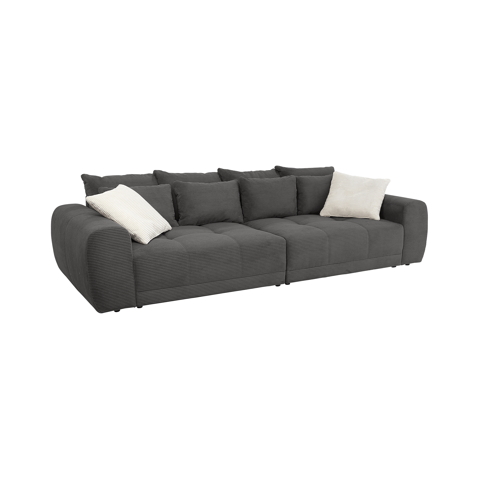 Bigsofa Janni Bezug Cord Grau Bigsofa Janni Bezug Cord Grau