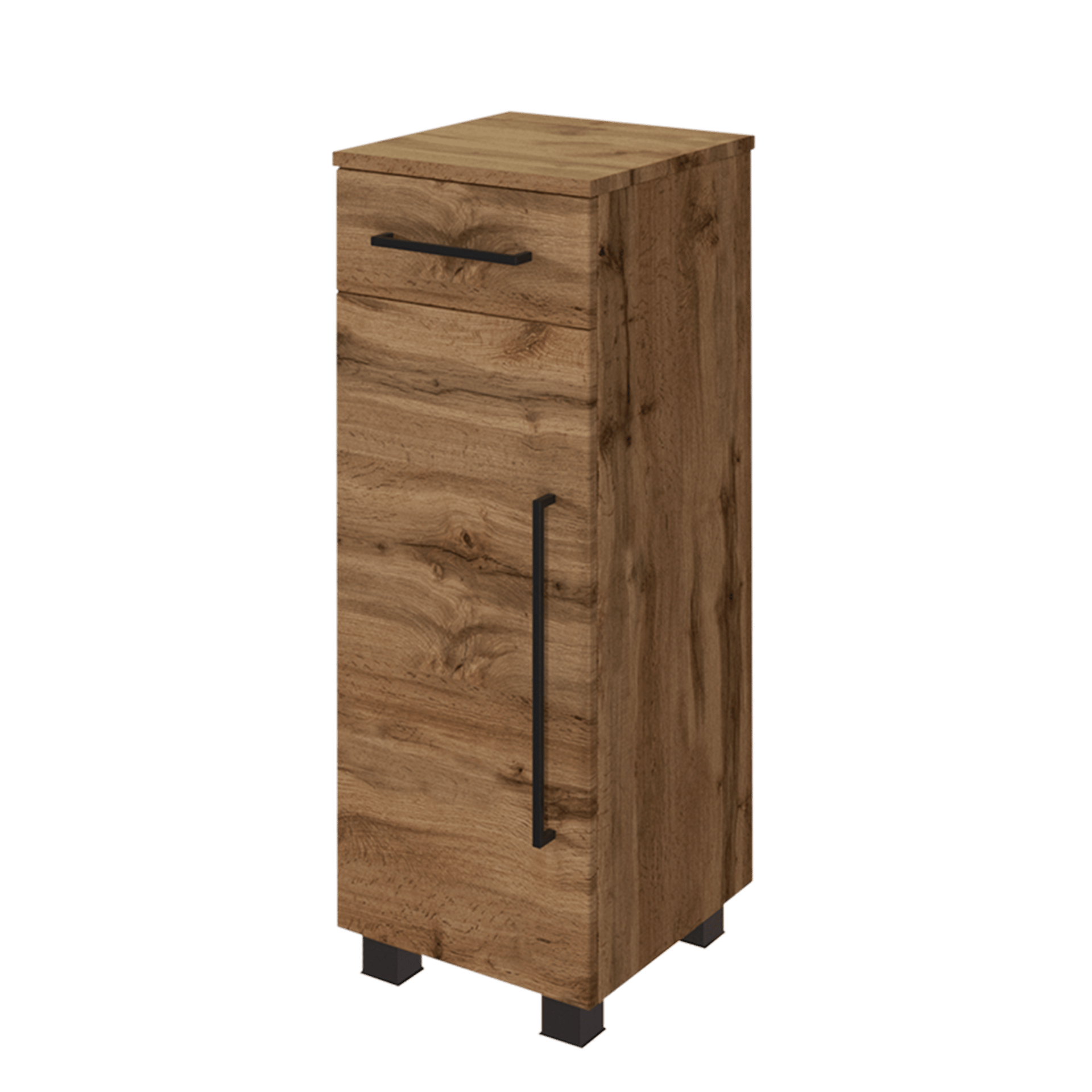 Novofurn Badunterschrank LUDO Eichefarben 35*30*79