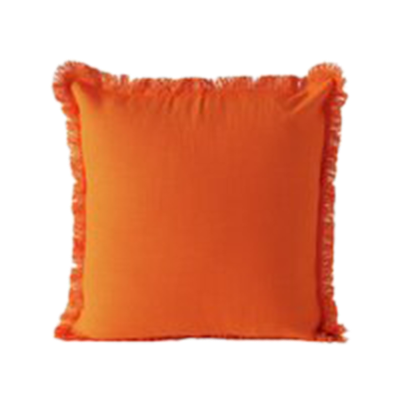 Kissen Lenea Dunkelorange cm