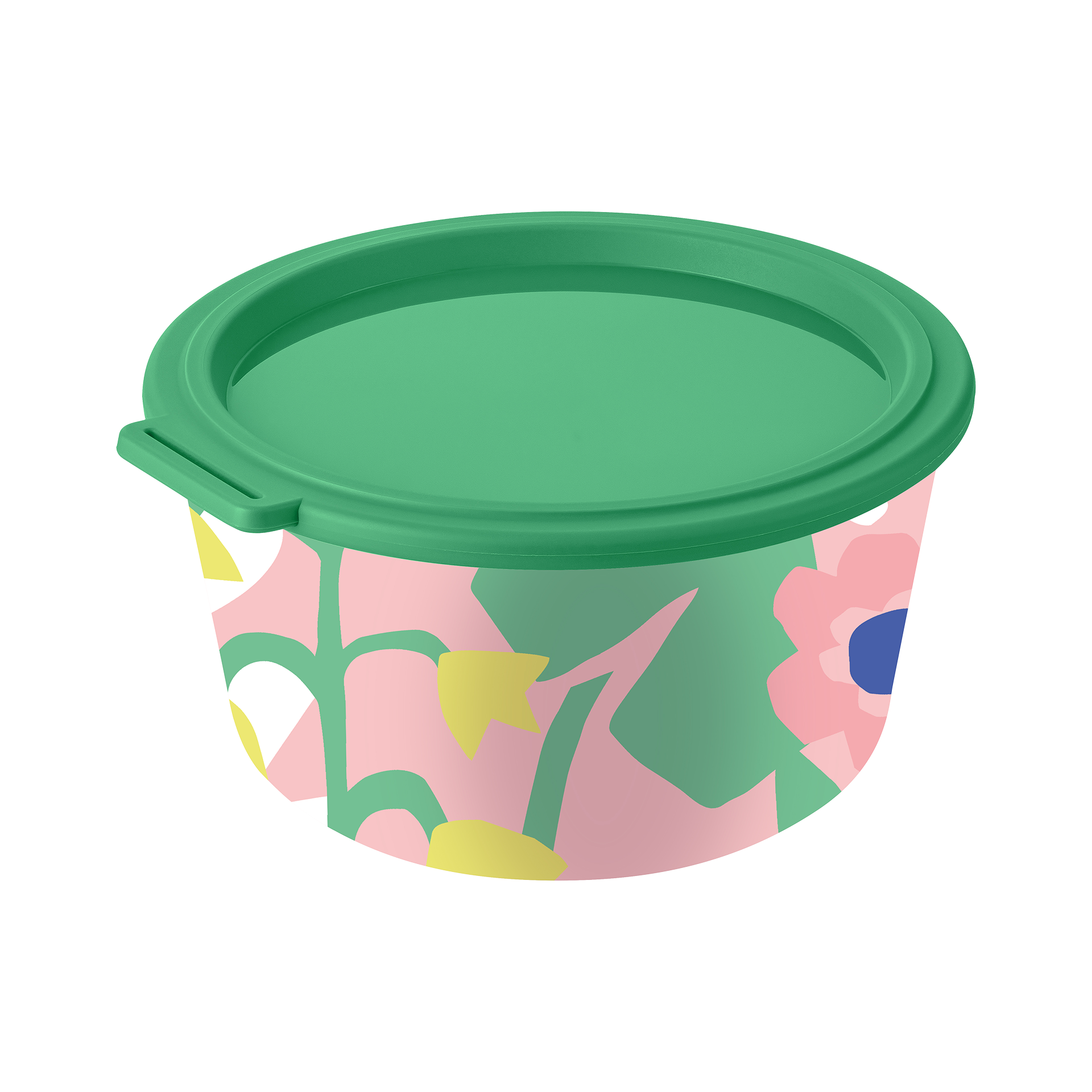Schale Nora Box Sweet Pink / Mid Green