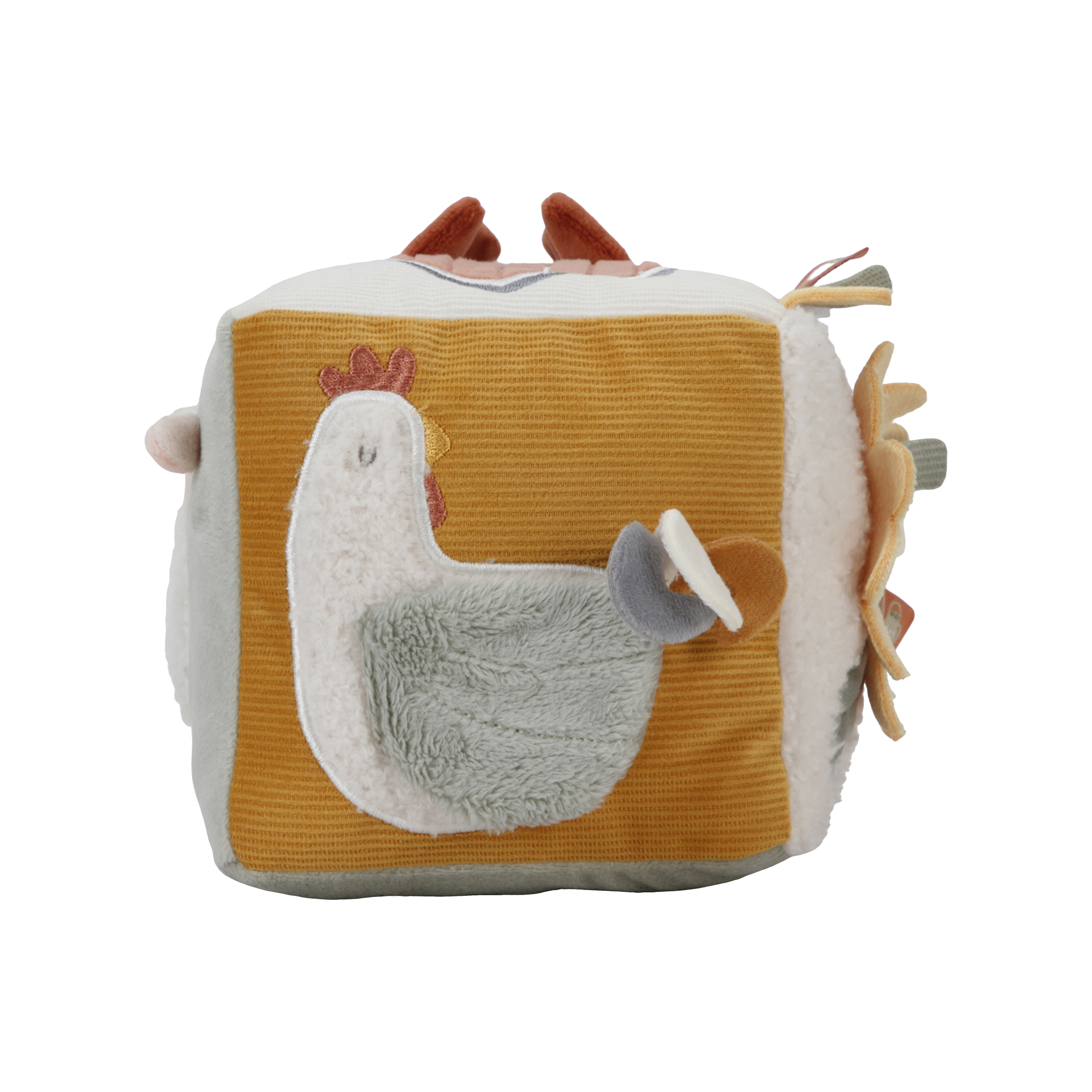 Plüschtier Little Dutch Aktiv-Würfel Soft Mehrfarbig