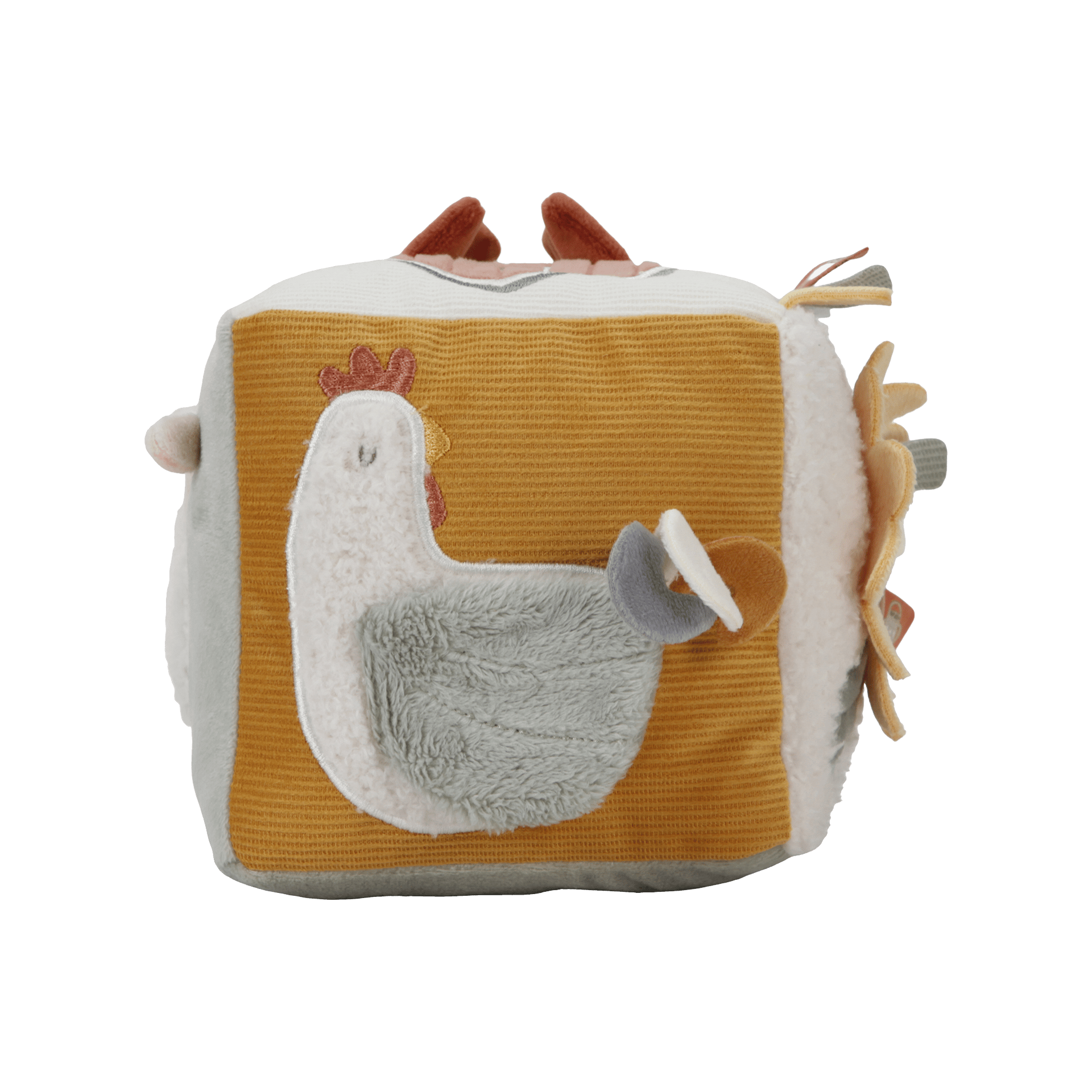 Plüschtier Little Dutch Aktiv-Würfel Soft Mehrfarbig