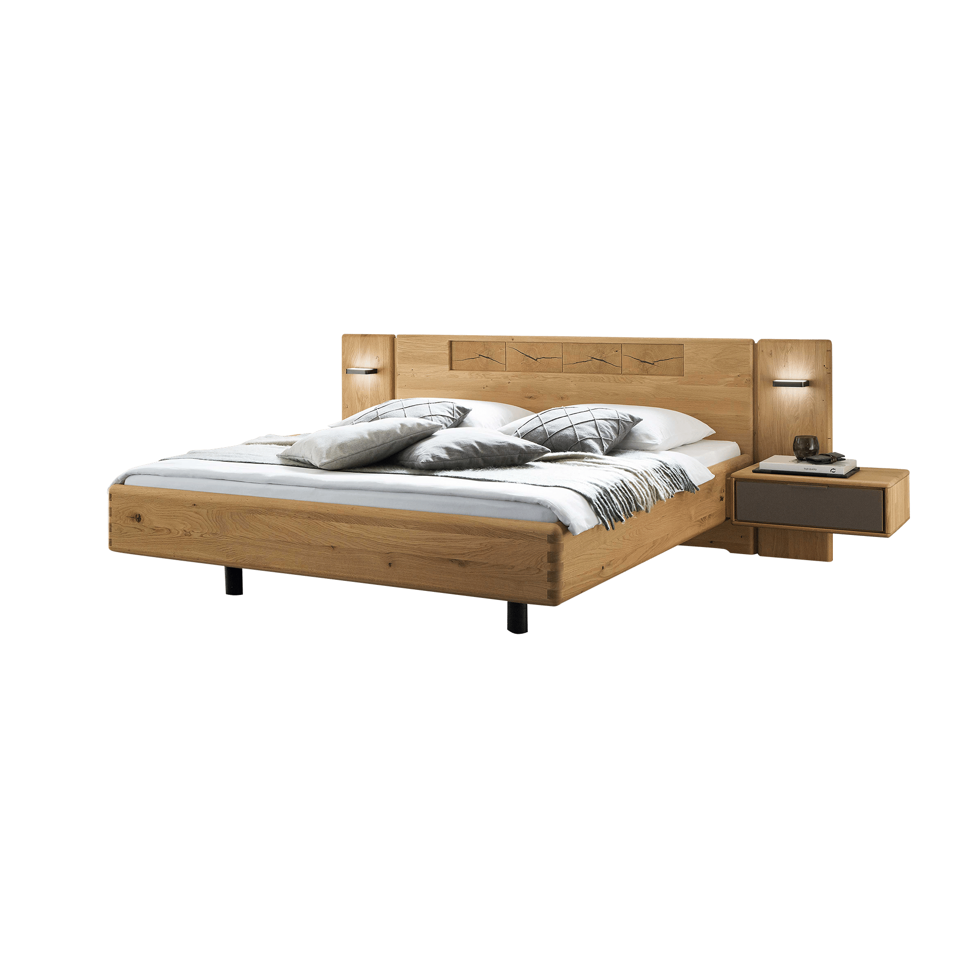 Bett Salzburg Eichefarben 180x200 cm Bett Salzburg Eichefarben 180x200 cm