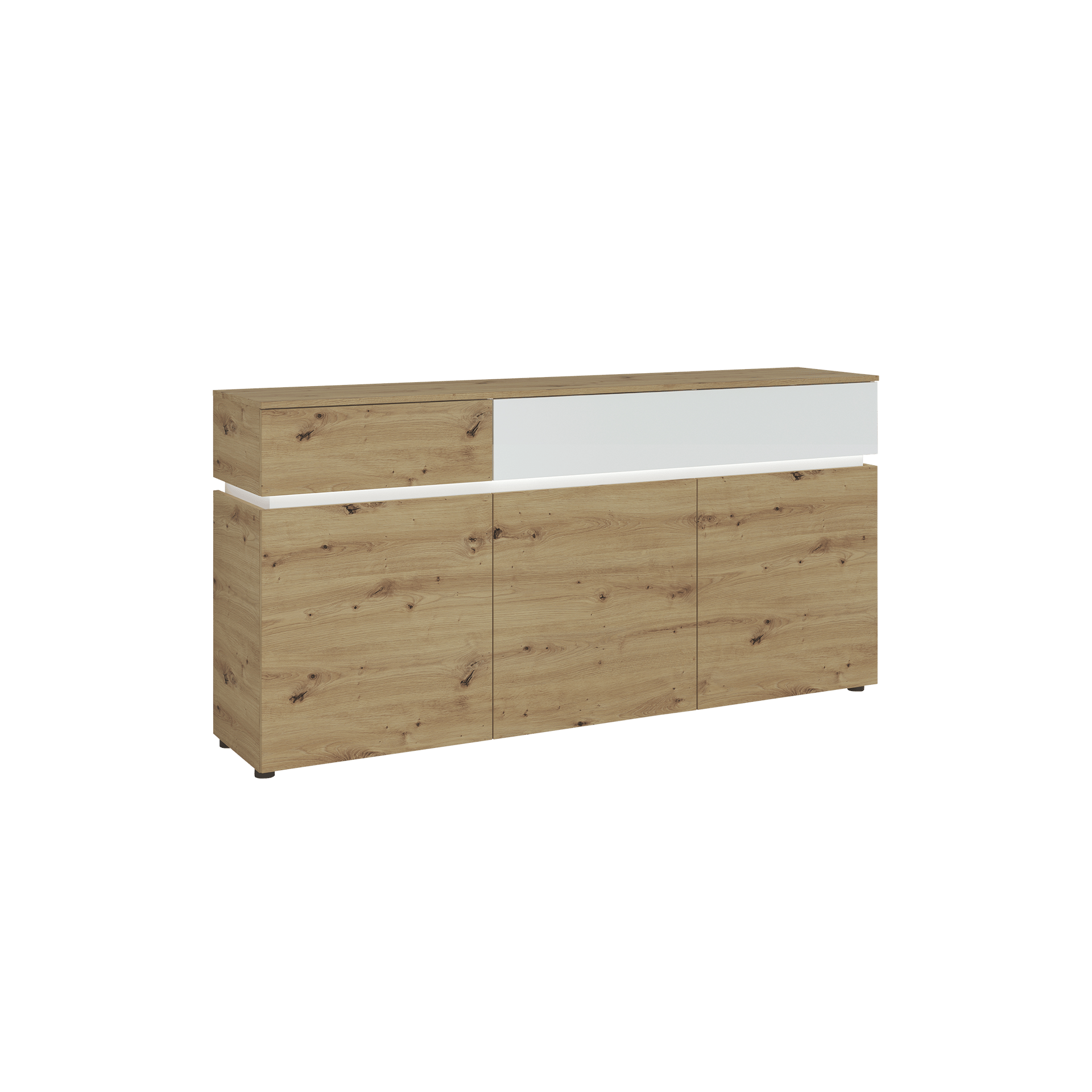 Novofurn Kommode Lucienne Eichefarben 40*180.5*90.1 Novofurn Kommode Lucienne Eichefarben 40*180.5*90.1