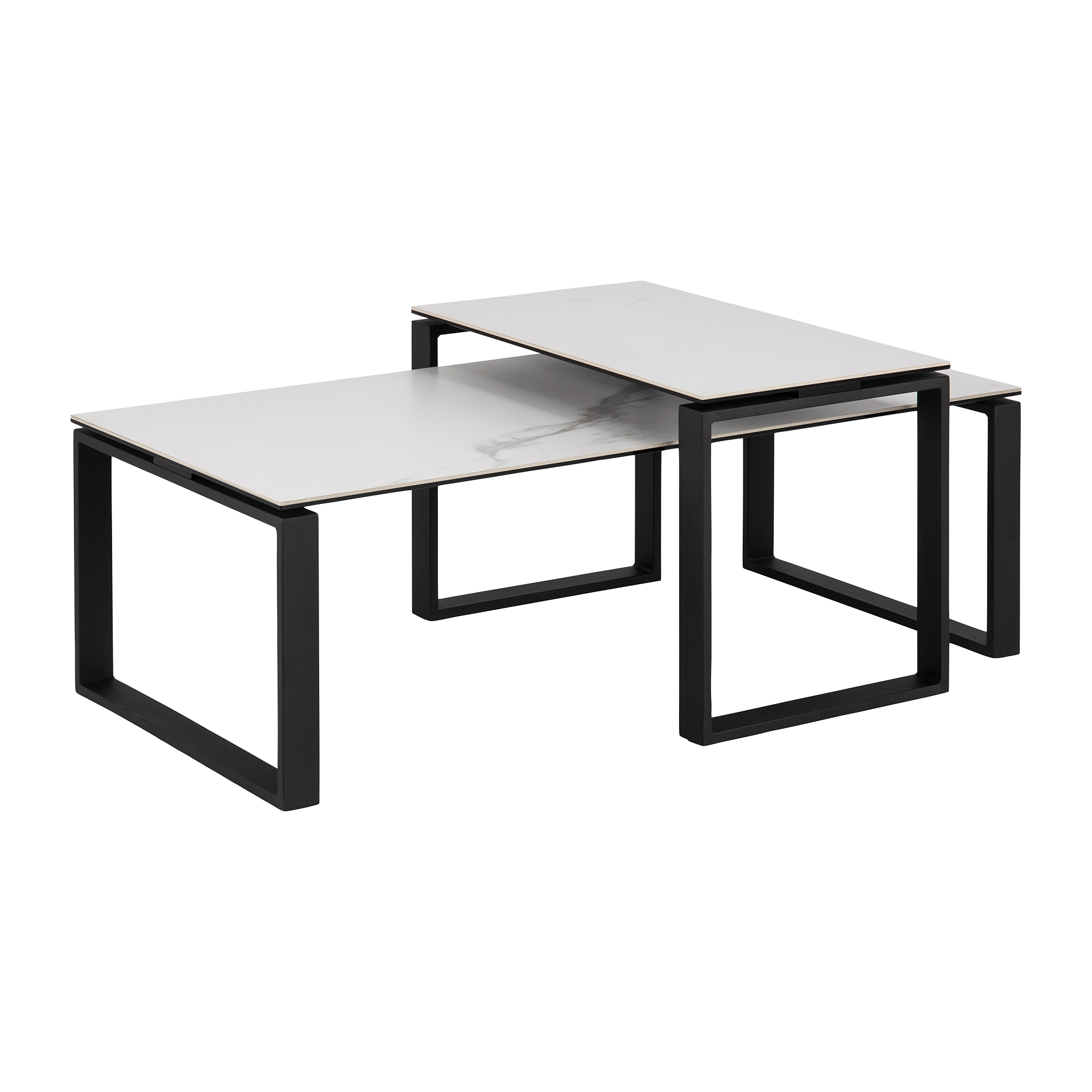 Beistelltisch Katrine Weiß 69*115*45