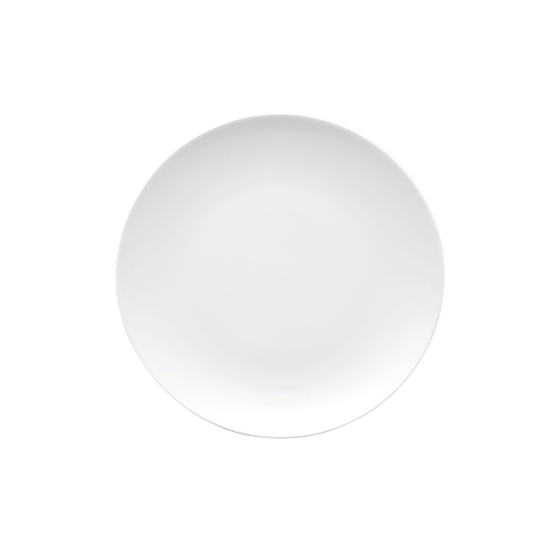 Frühstücksteller Medaillon Weiß