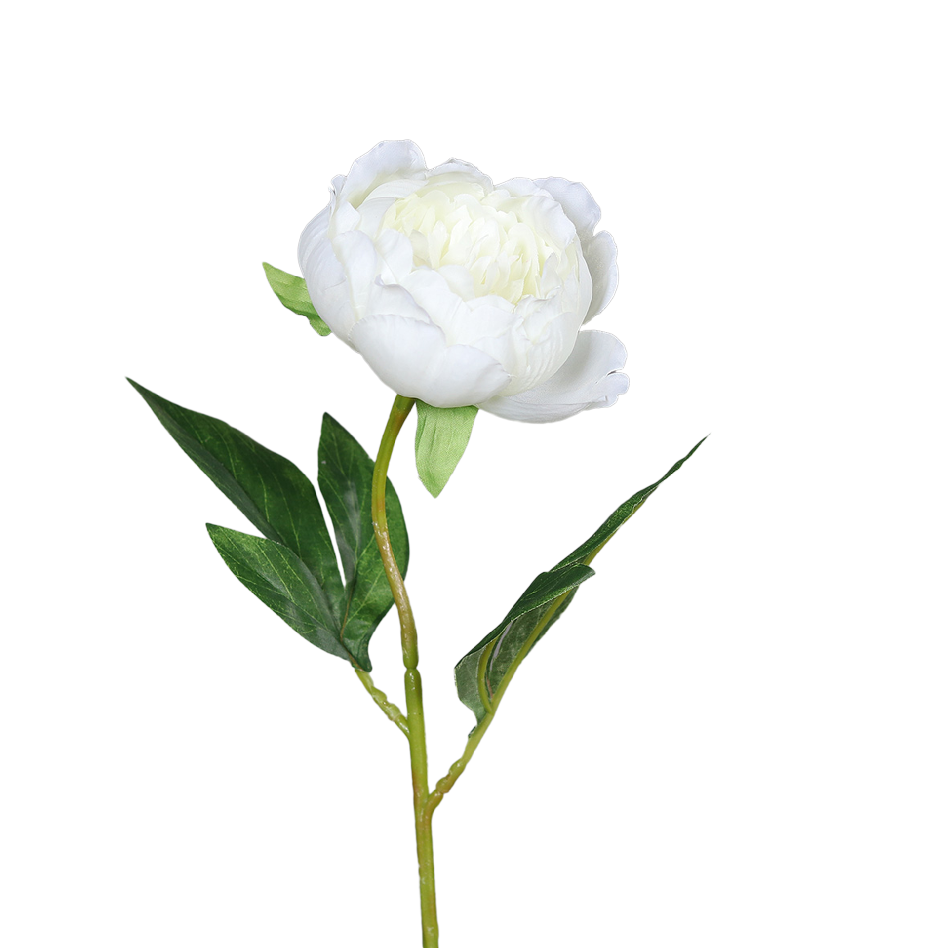 Kunstblume Päonie Cream