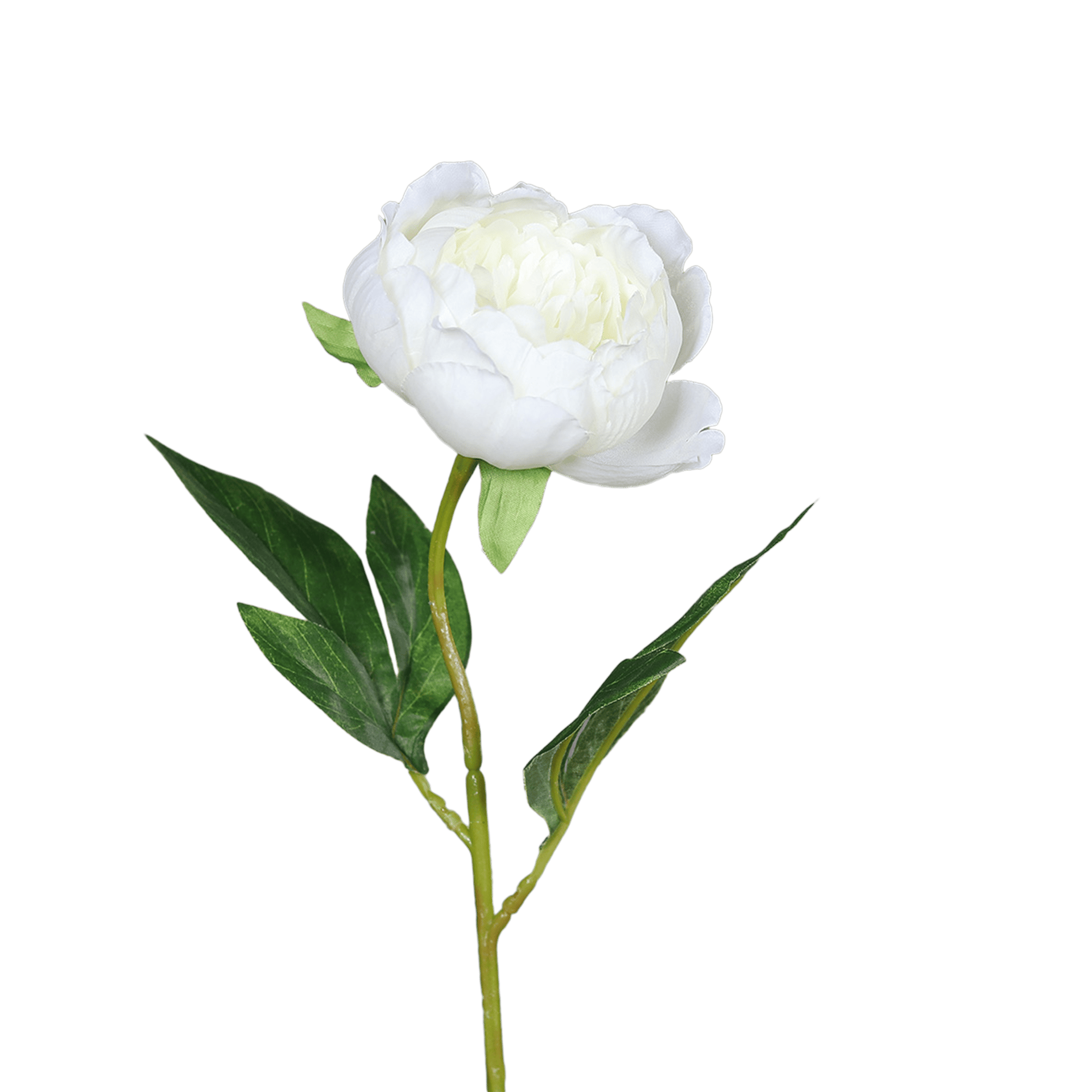 Kunstblume Päonie Cream