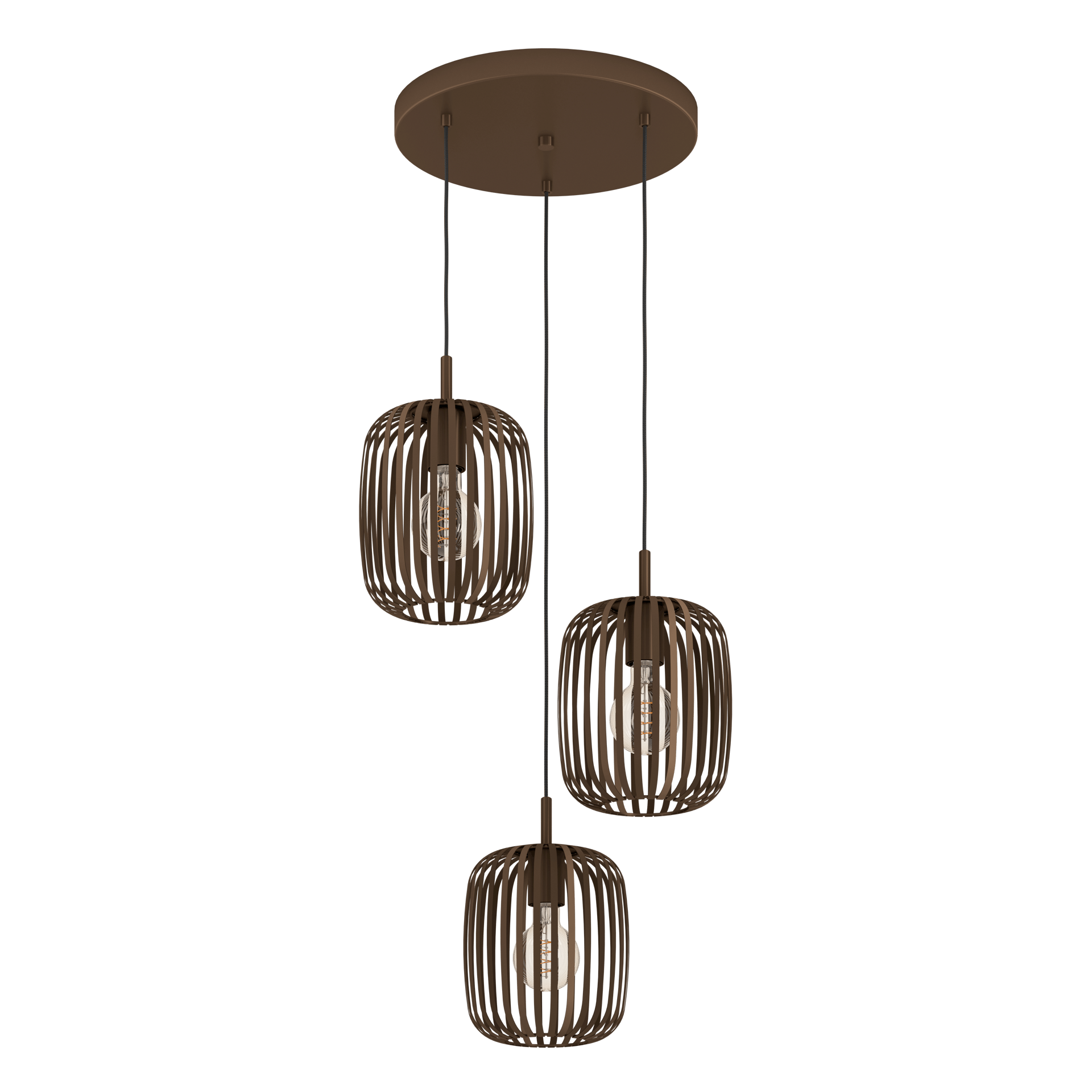 Pendelleuchte ROMAZZINA Bronze Gold-Braun