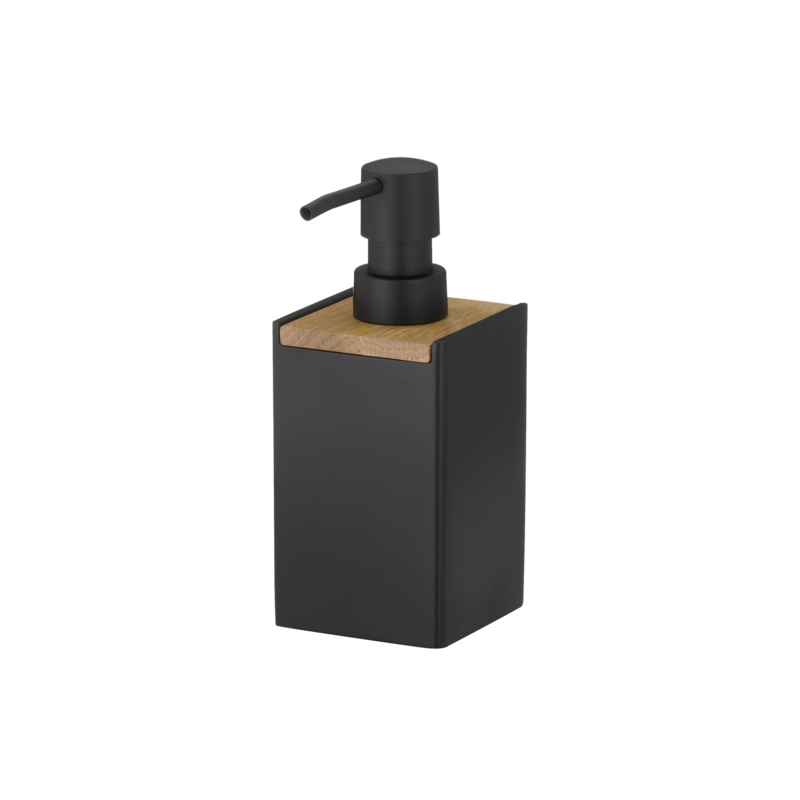Kela Seifenspender Cube Schwarz