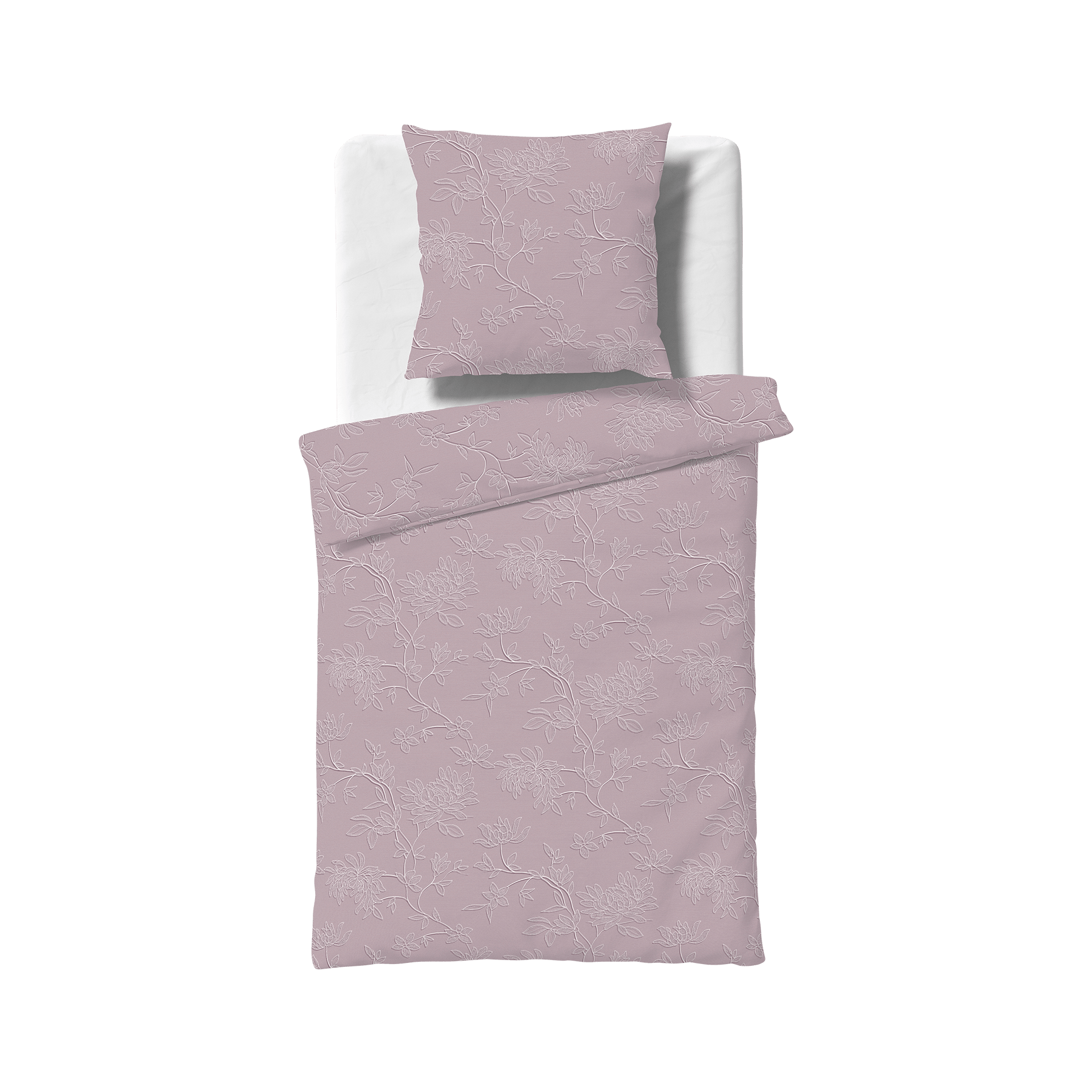 Jersey Bettwäsche Black Premium Mauve 135x200cm Jersey Bettwäsche Black Premium Mauve 135x200cm