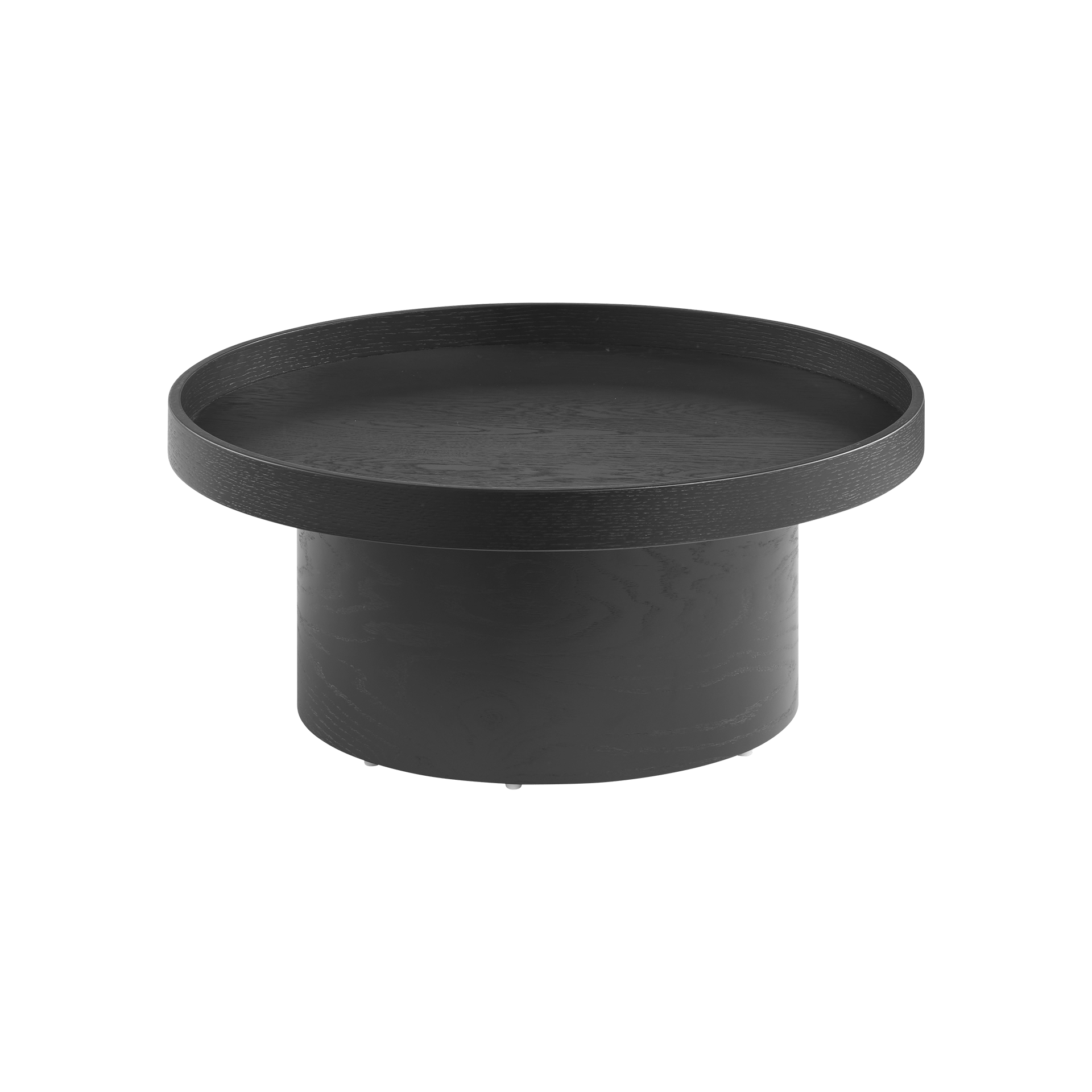 Musterring Couchtisch JustB! M161.0202K Tischplatte Eiche schwarz Gestell Eiche schwarz 60*60*26
