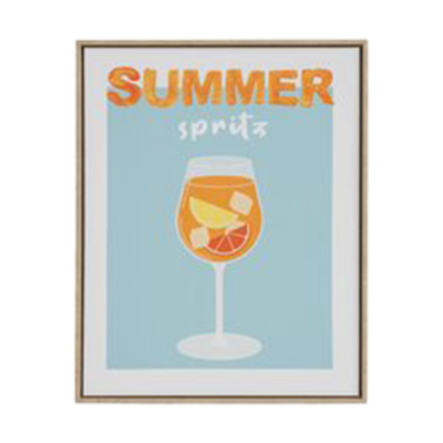 Bild Summer Spritz Blau-Orange-Weiß