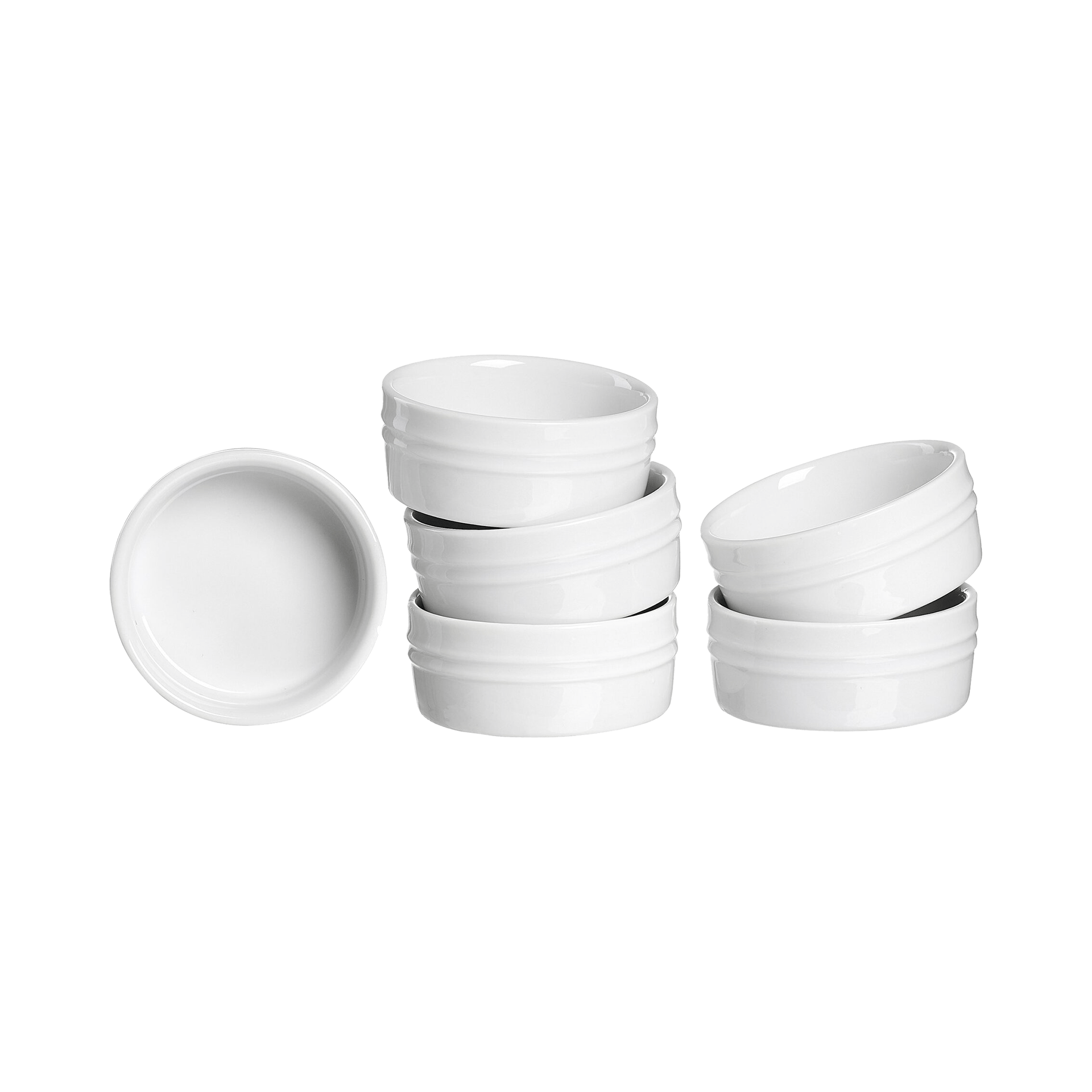 Schalen-Set Bianco 6-teilig weiß