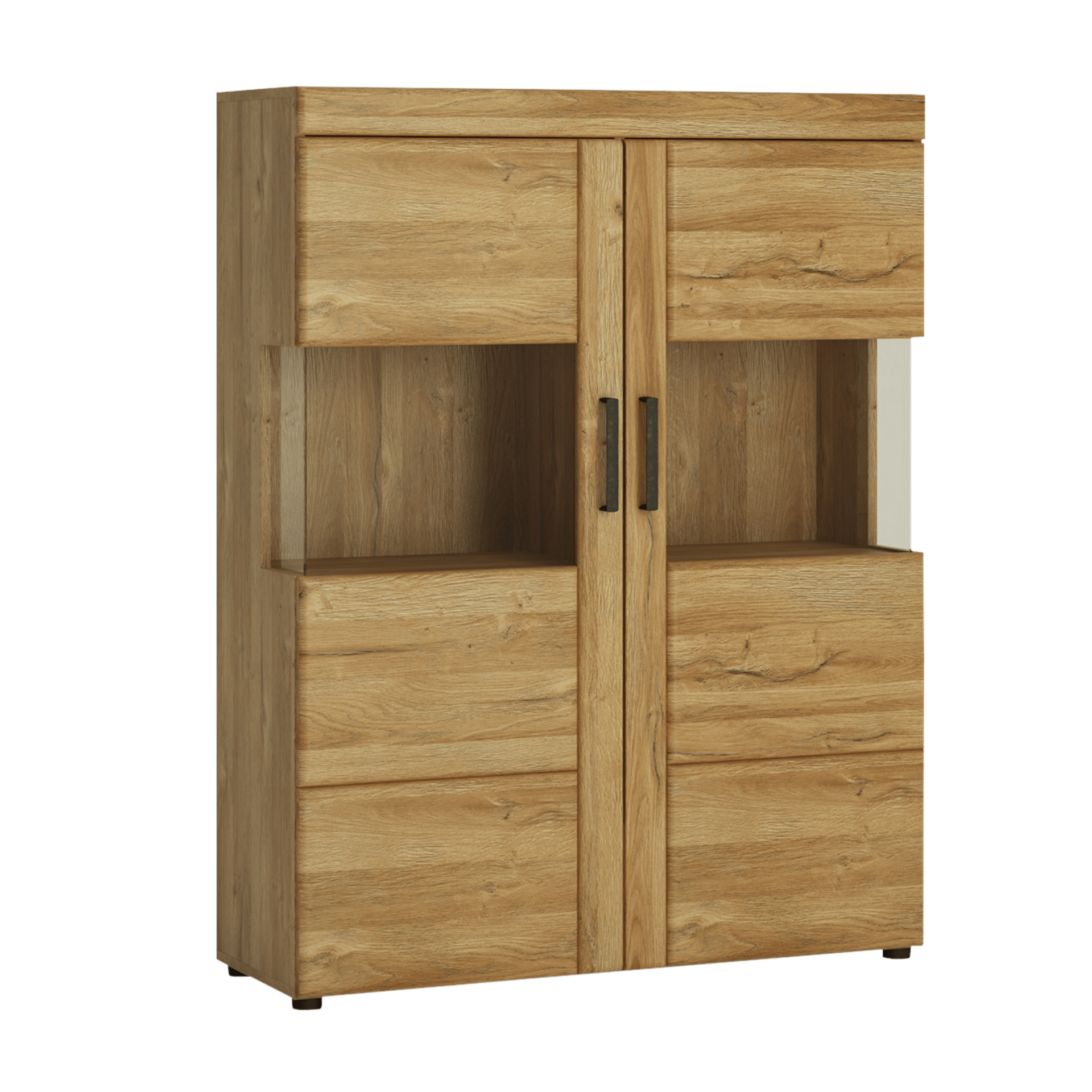 Vitrine Colmar Eichefarben 101.9*133*37.4 Vitrine Colmar Eichefarben 101.9*133*37.4