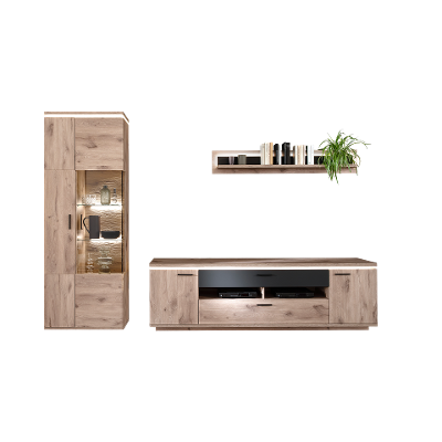 Collection H Wohnwand Molina Holzfarben Collection H Wohnwand Molina Holzfarben