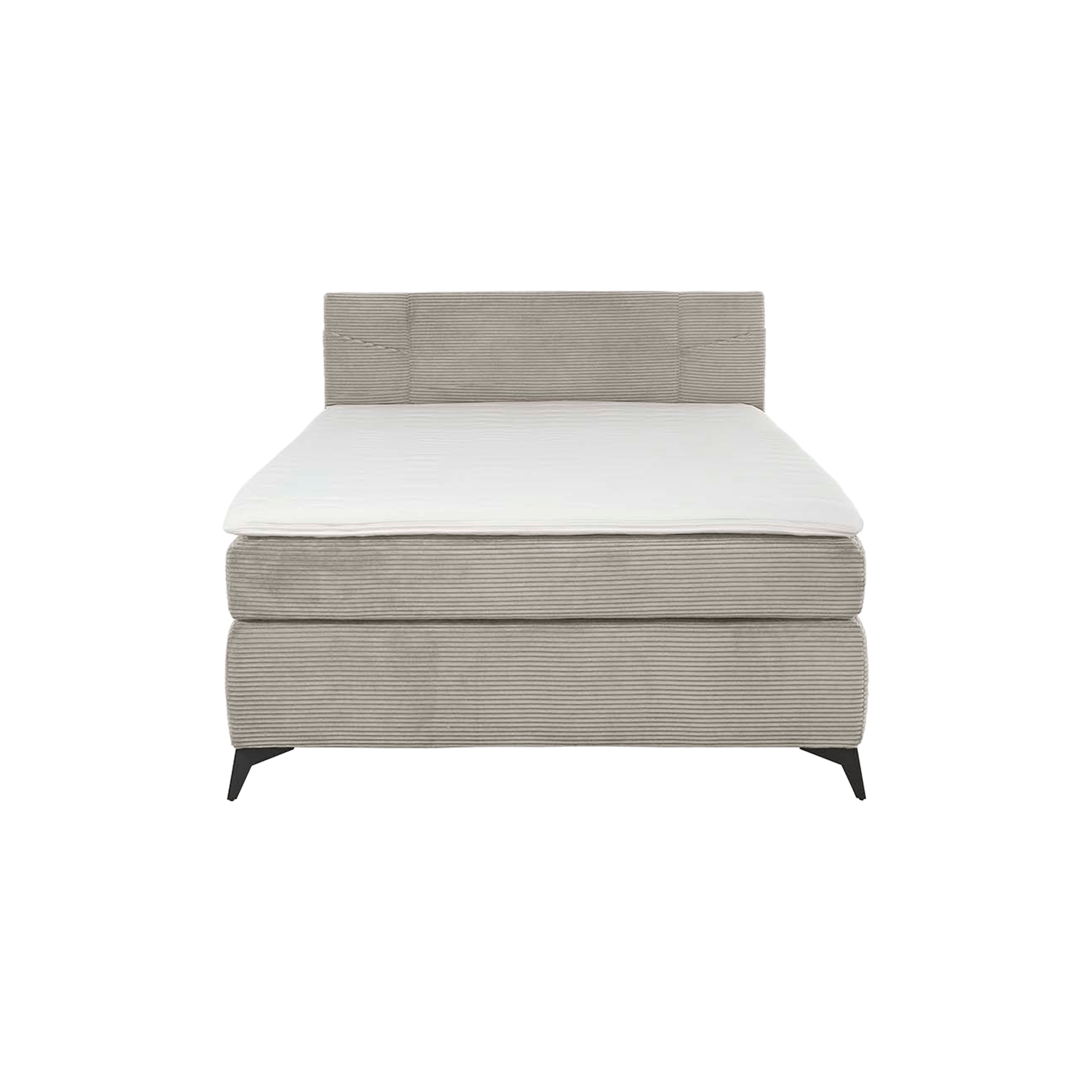 Boxspringbett Jodie Beige 140x200 cm