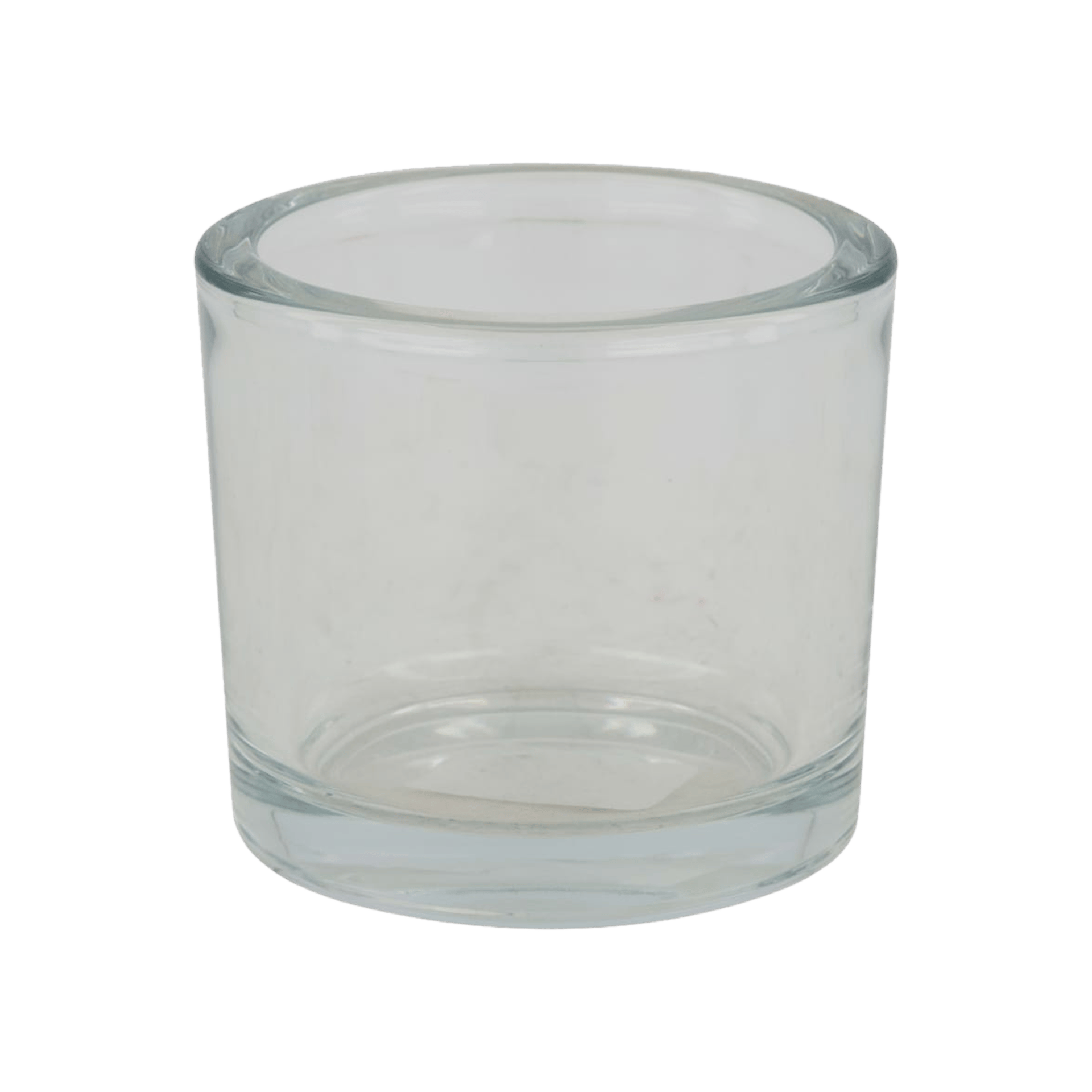 Teelichthalter Rund Transparent