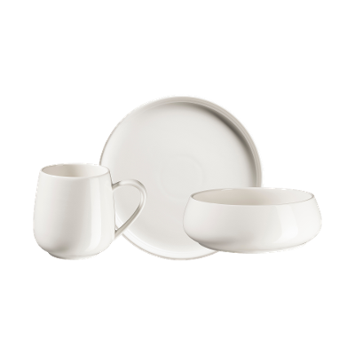 Kaffee-Set Taya 12-teilig Weiß