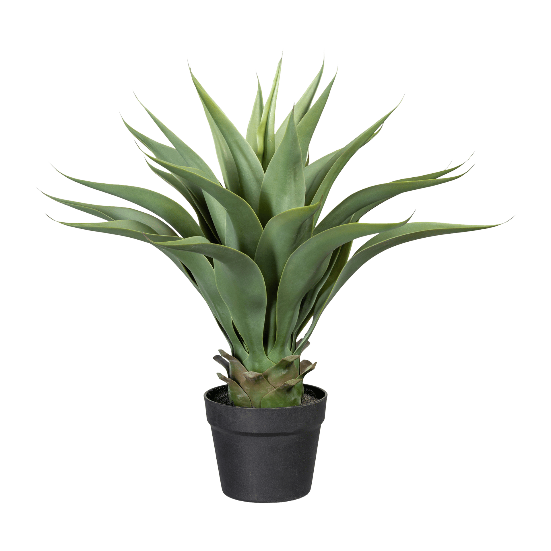Kunstpflanze Agave Grau-Grün
