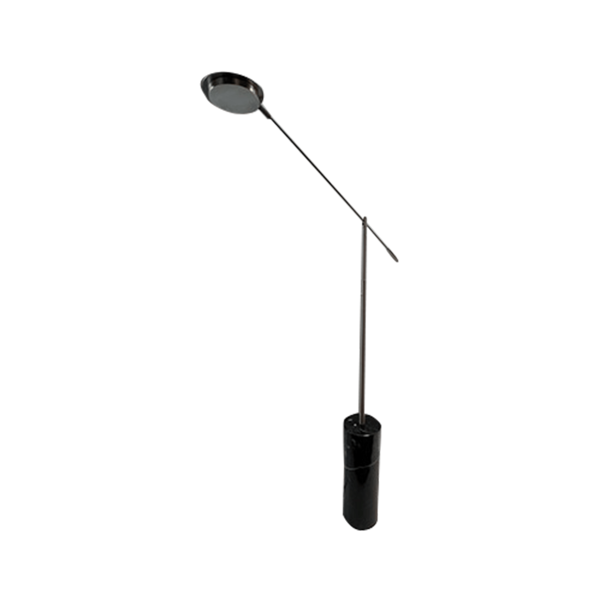 Stehleuchte Fiore Silber Schwarz