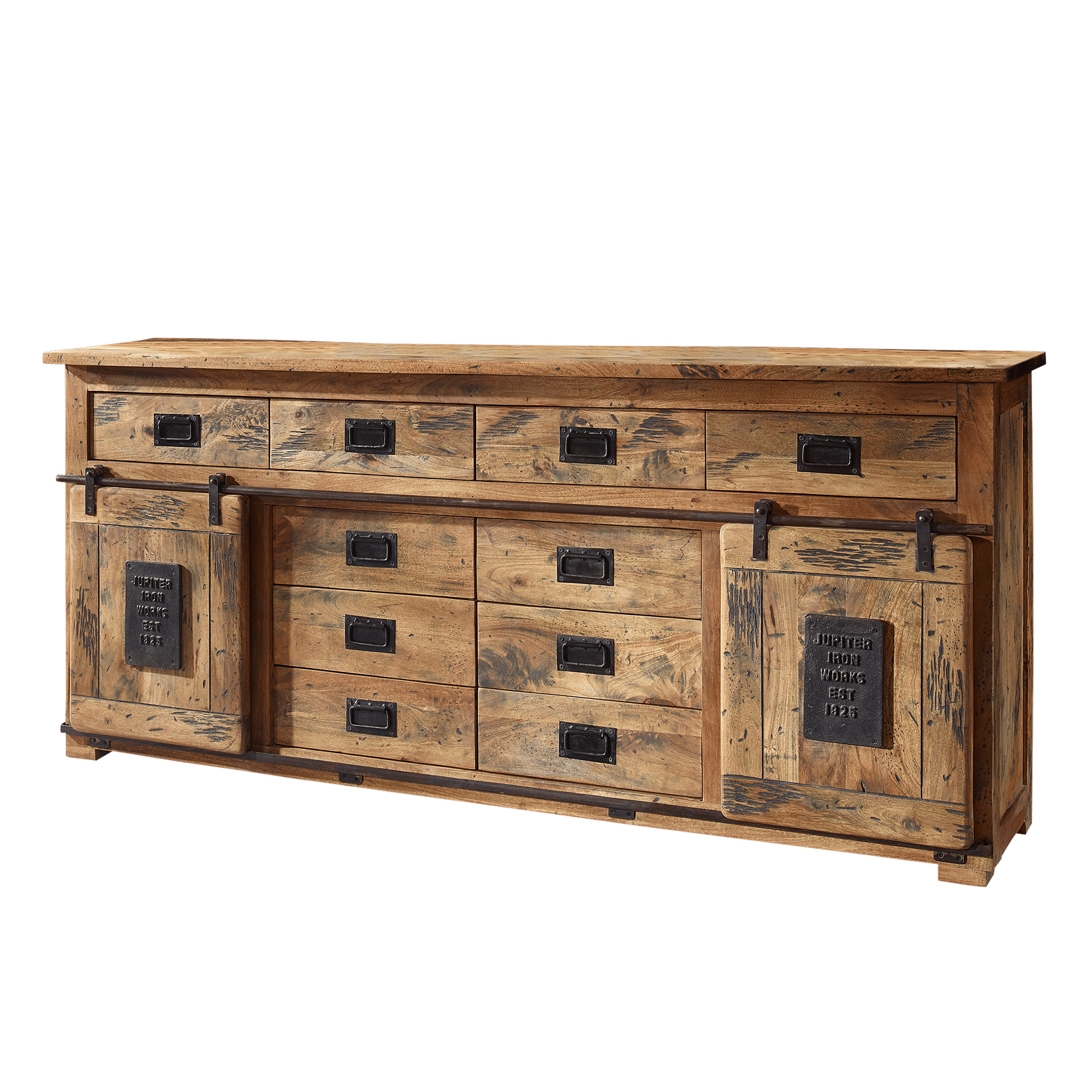 Novofurn Sideboard Lena Holzfarben 45*200*90