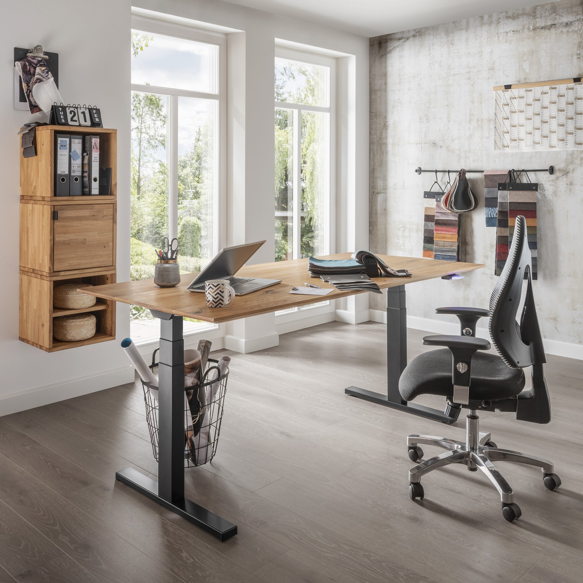 Schreibtisch Florenz Eichefarben 160*80*65 Schreibtisch Florenz Eichefarben 160*80*65