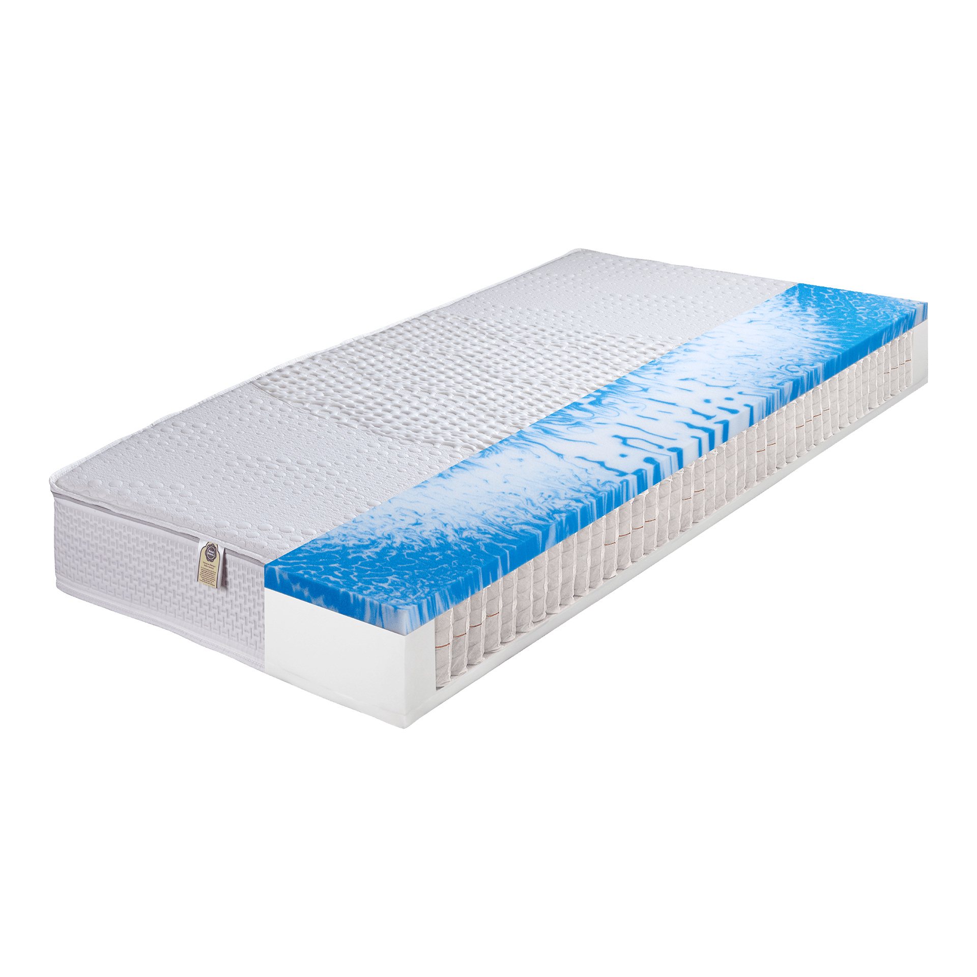 Taschenfederkernmatratze Waterflex 600 TFK 90x200 cm Medium