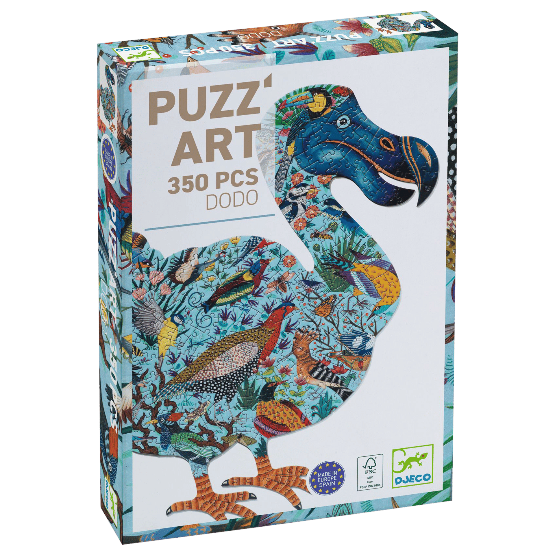 Puzzle Puzz'Art Dodo 350-tlg. Blau-Bunt