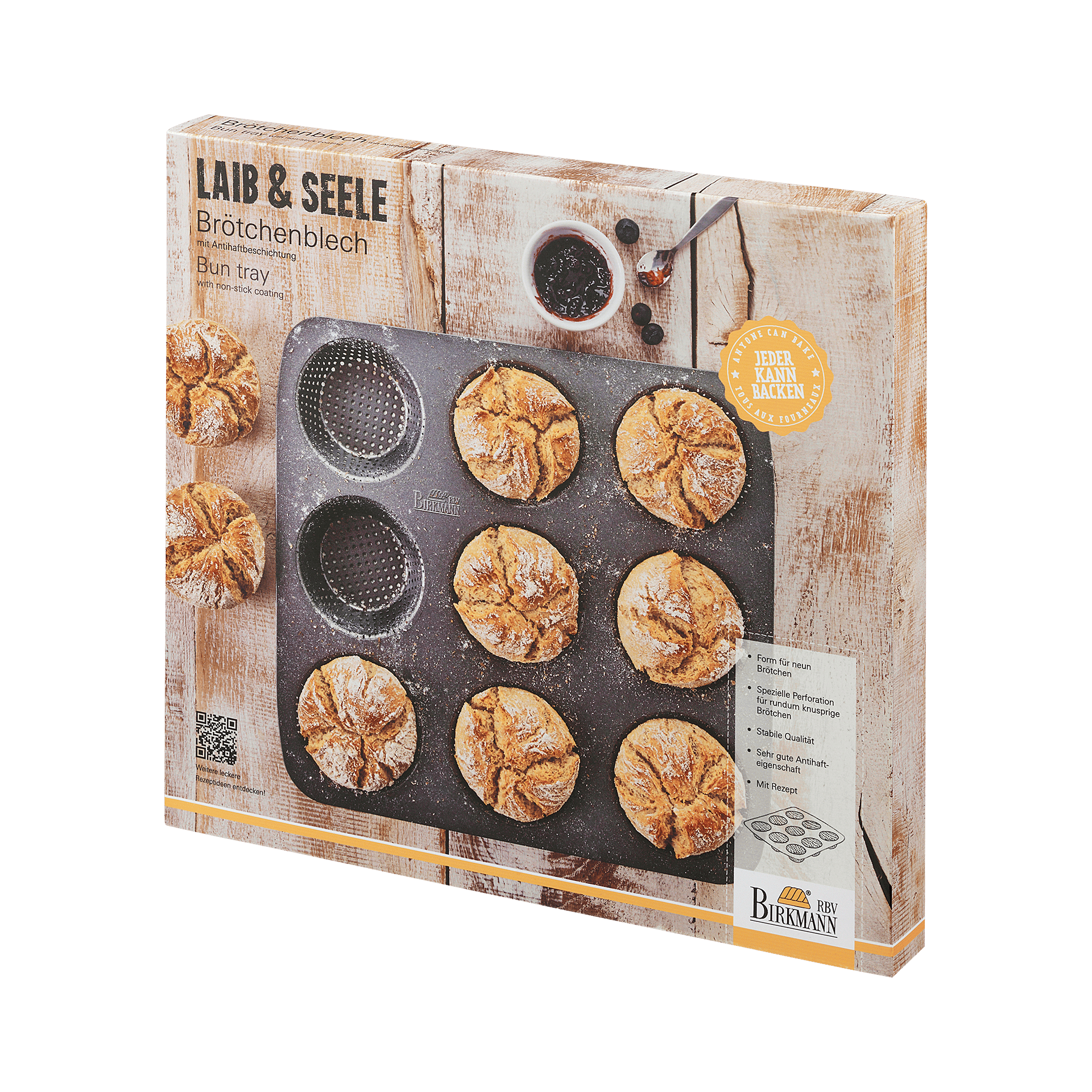 RBV Brötchenblech Mit Laib und Seele RBV Brötchenblech Mit Laib und Seele