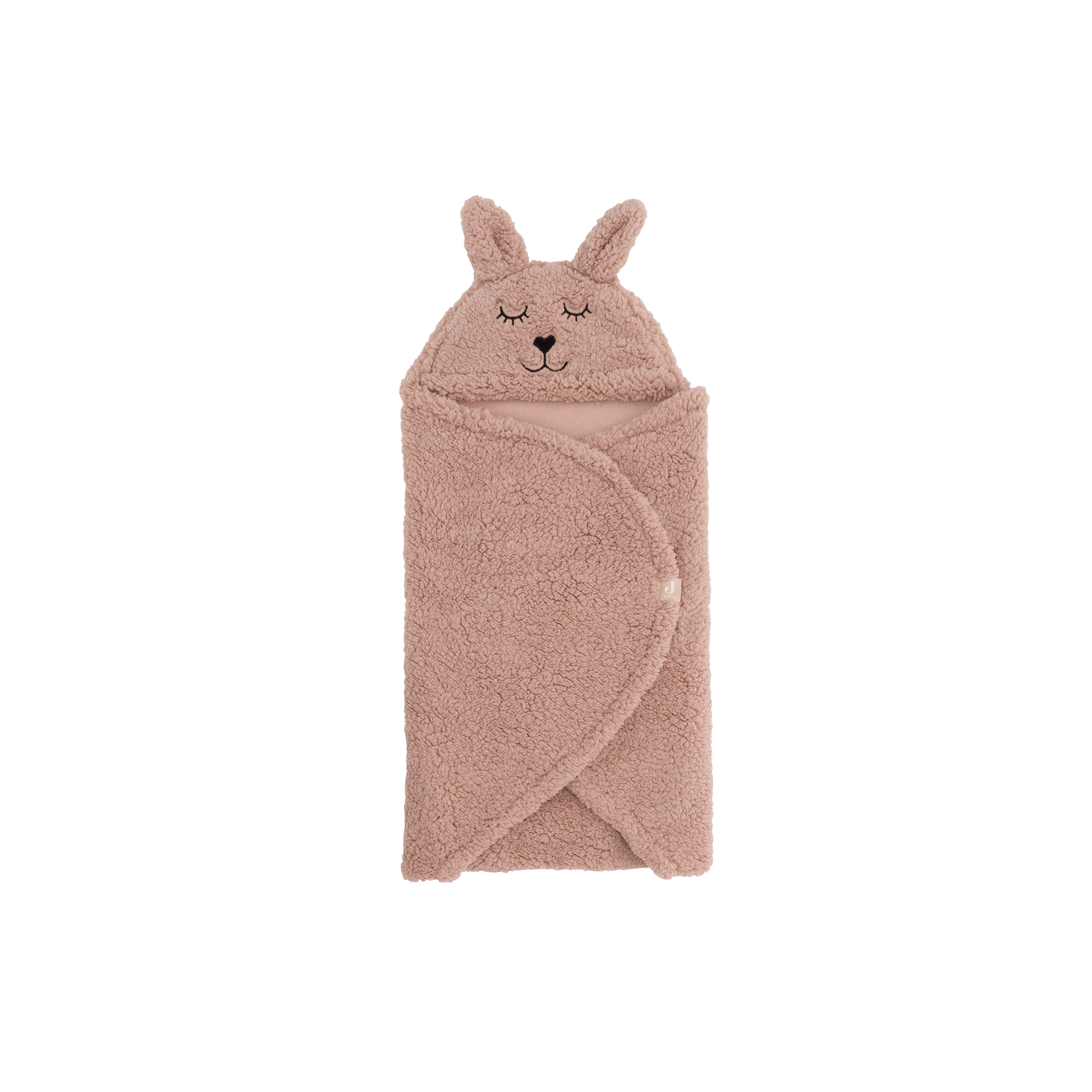 Decke Bunny Wild Rose für Babyschale Rosa