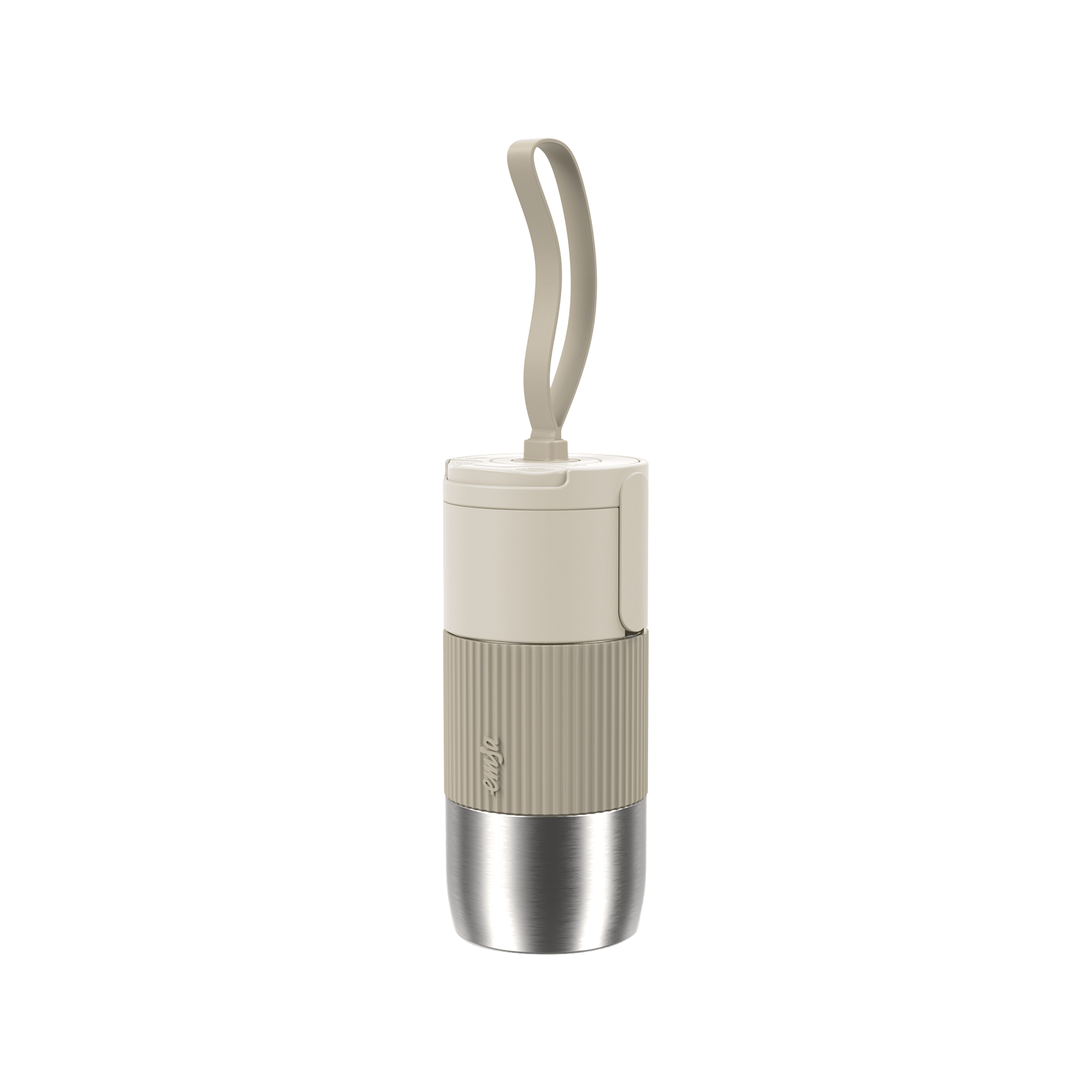 Trinkflasche BEYOU MUG Hellgrau