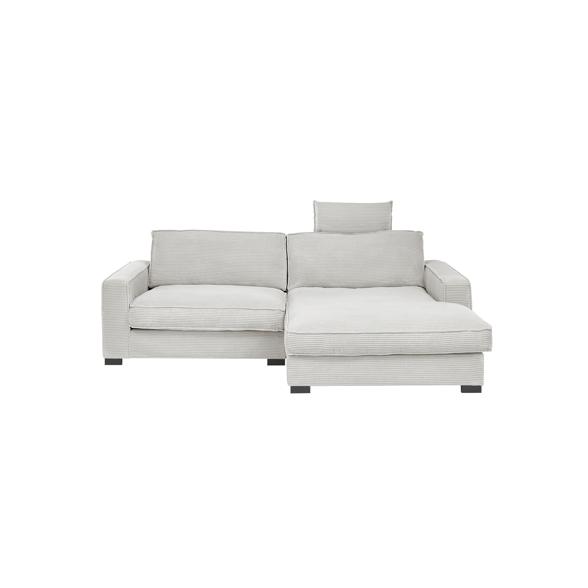 Ecksofa Happy Grau