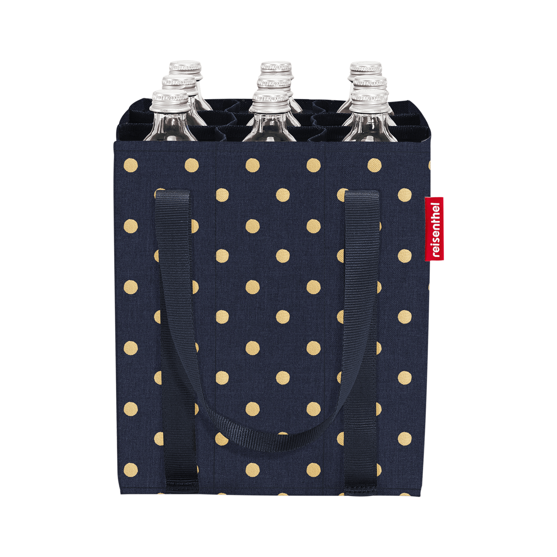 Tasche Bottlebag Dots-Blue