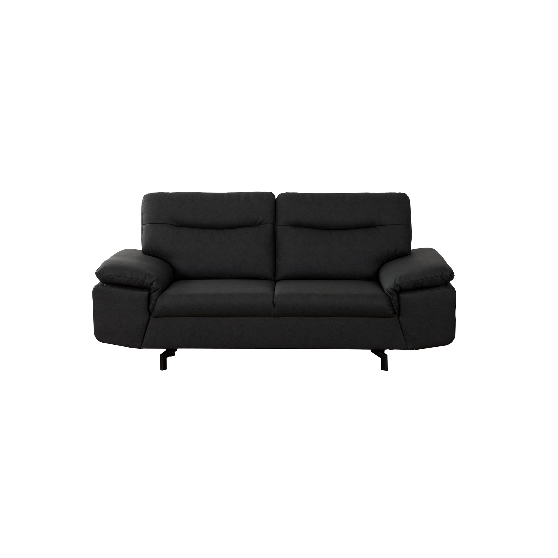 Sofa 2-Sitzer Stefan antik anthrazit Sofa 2-Sitzer Stefan antik anthrazit