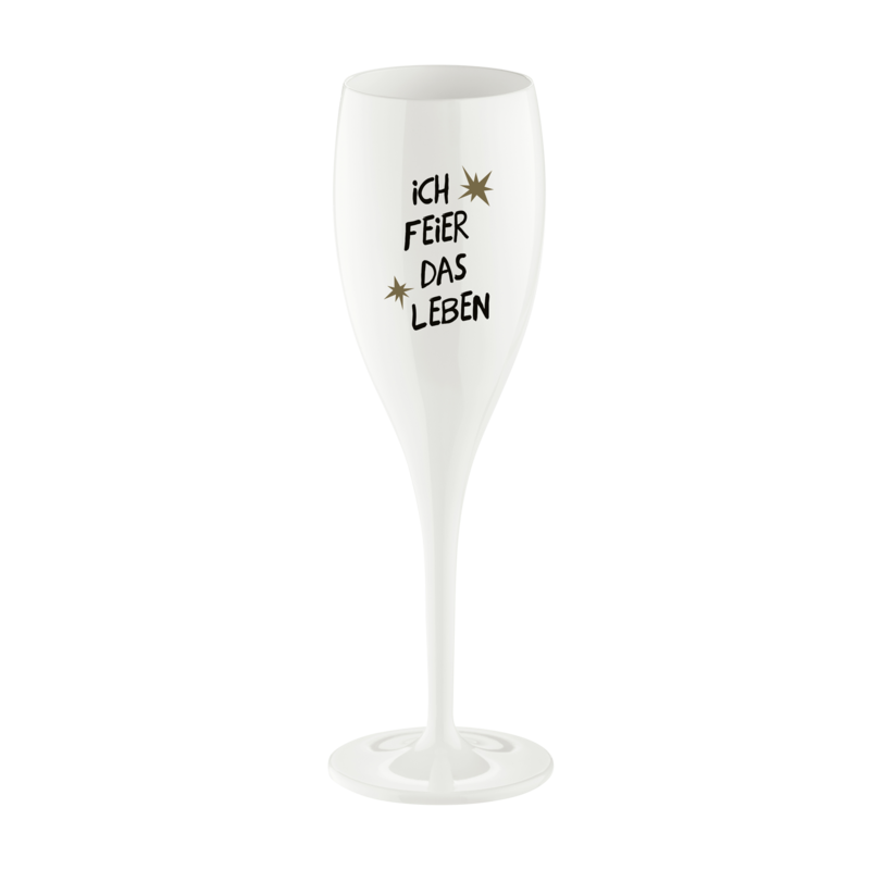 Glas CHEERS No. 1 white Glas CHEERS No. 1 white