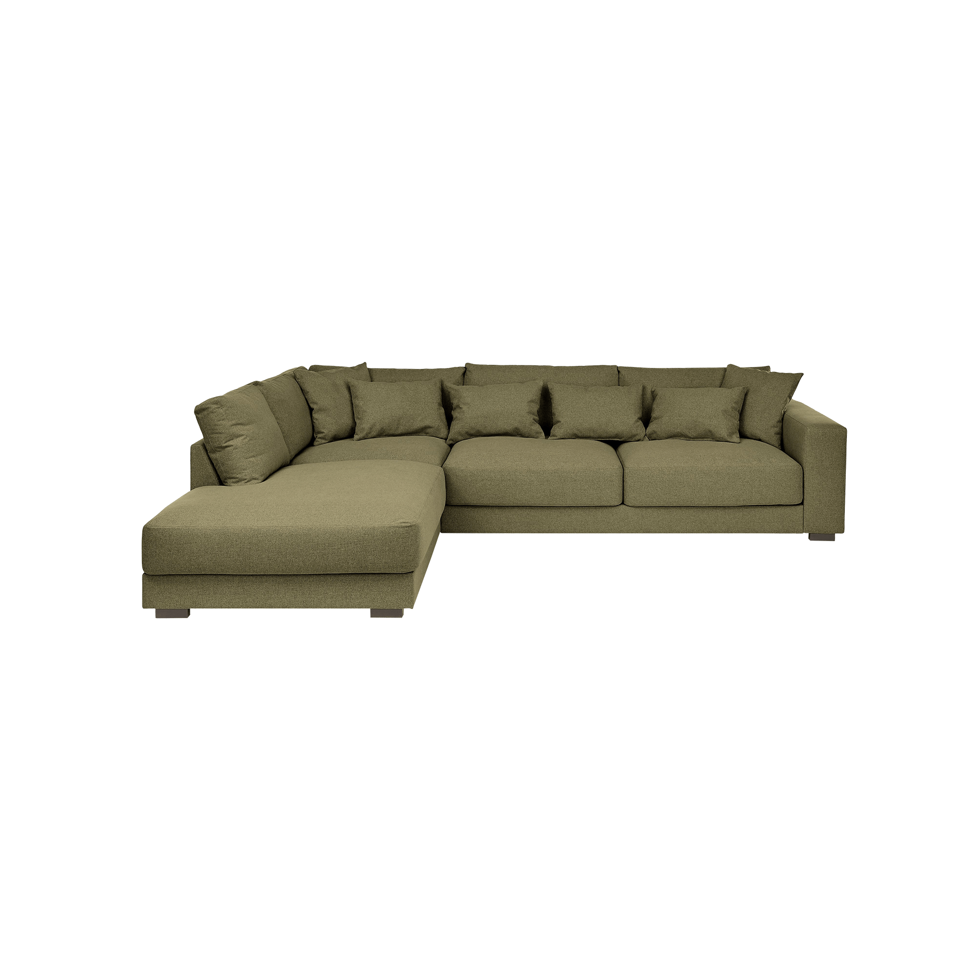 Ecksofa Diego Grün