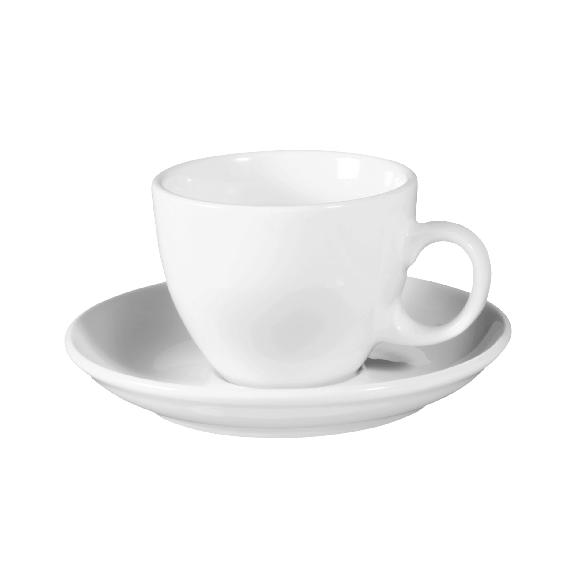 Kaffeetasse VIP 2-teilig Weiß Kaffeetasse VIP 2-teilig Weiß