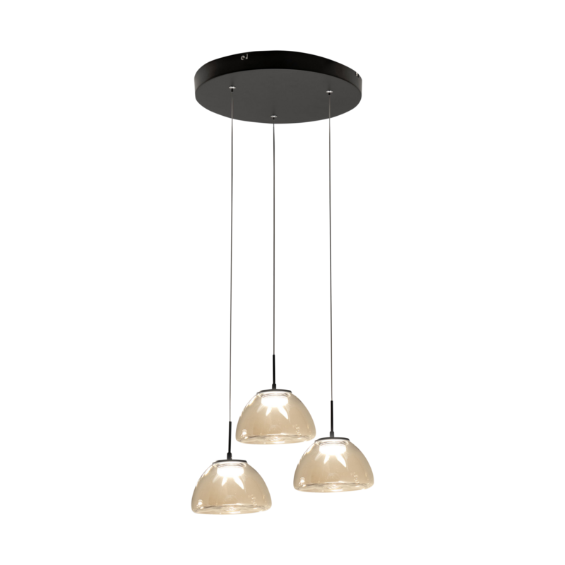 Pendelleuchte LUCILLE Cognac Pendelleuchte LUCILLE Cognac