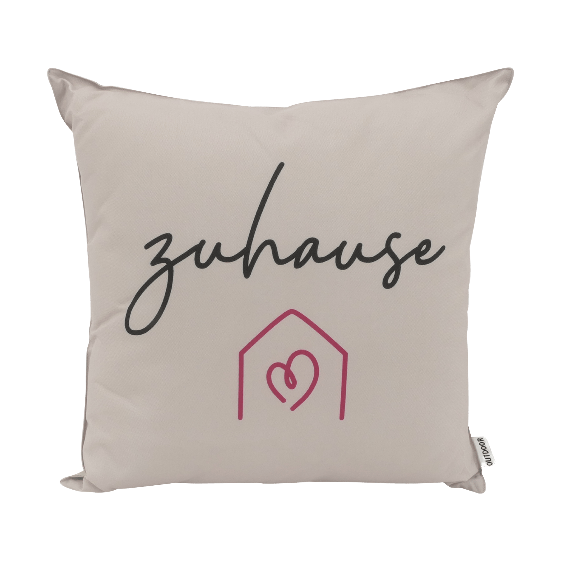 Outdoor-Kissen Zuhause Beige Black 45x45cm Outdoor-Kissen Zuhause Beige Black 45x45cm