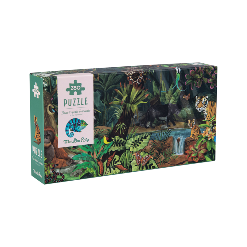 Puzzle Regenwald 350-tlg. Mehrfarbig
